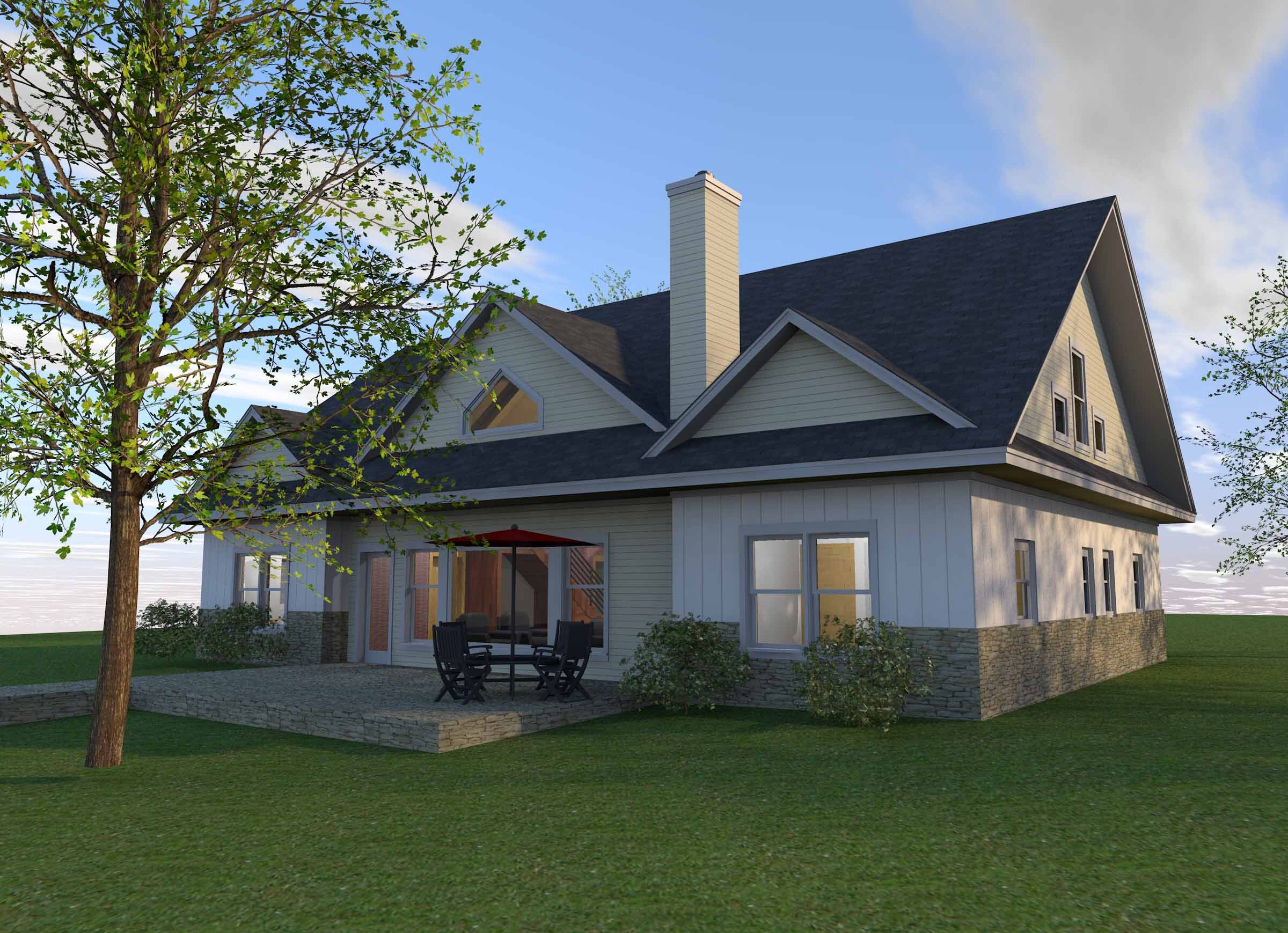 Lake House Addition | Rendering