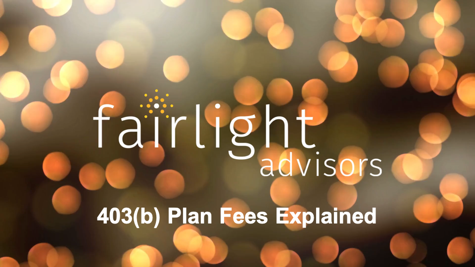 Nonprofit 403b Retirement Plan Fees Explained