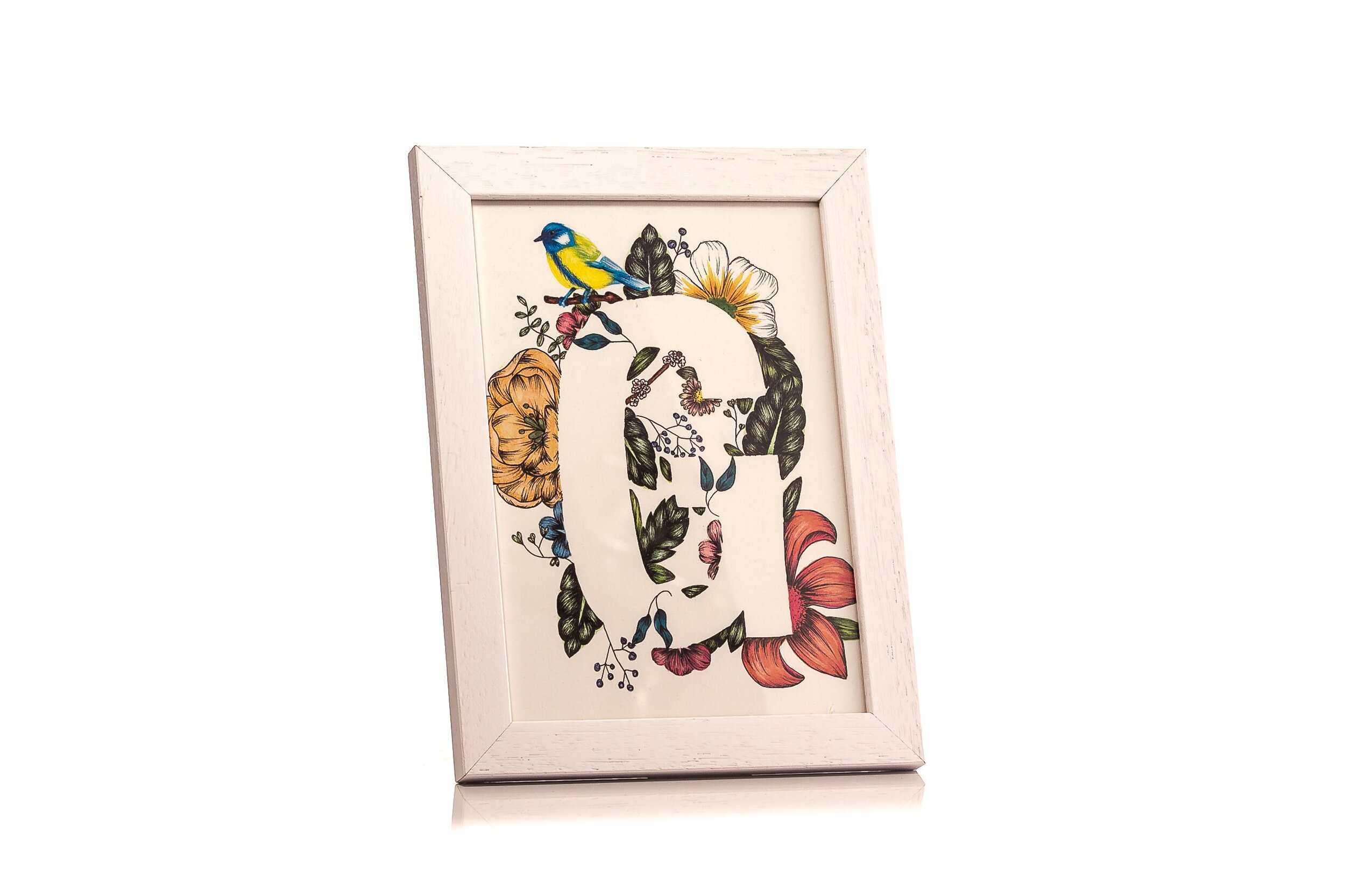 G  is for aGa Illustration - Blue Tit