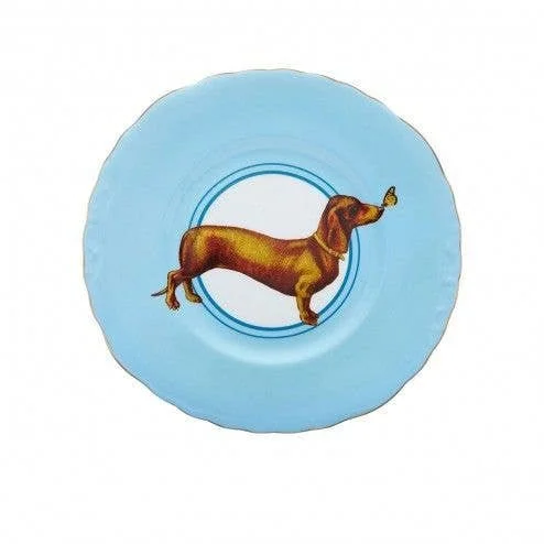 Yvonne Ellen Sausage Dog Plate