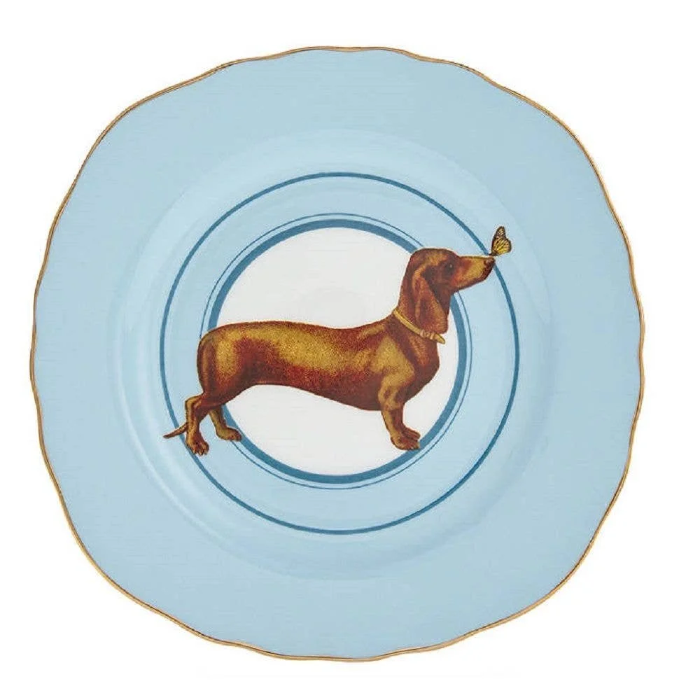 Yvonne Ellen Sausage Dog Plate