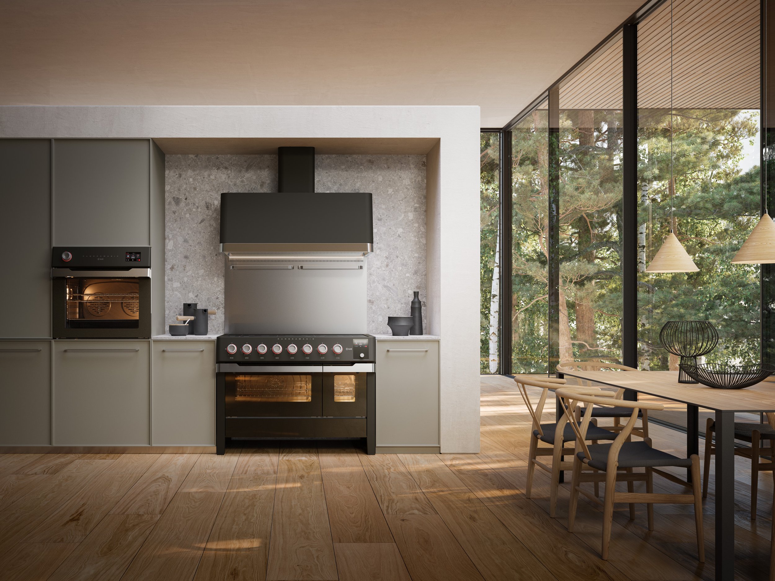 ILVE Panoramagic range cooker