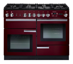 rangemaster professional range cooker cranberry