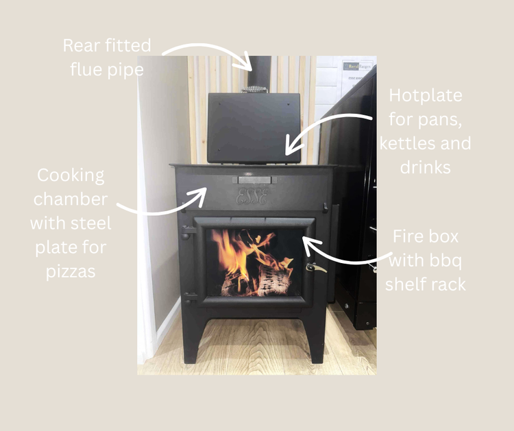 rural ranges esse wood burning stove