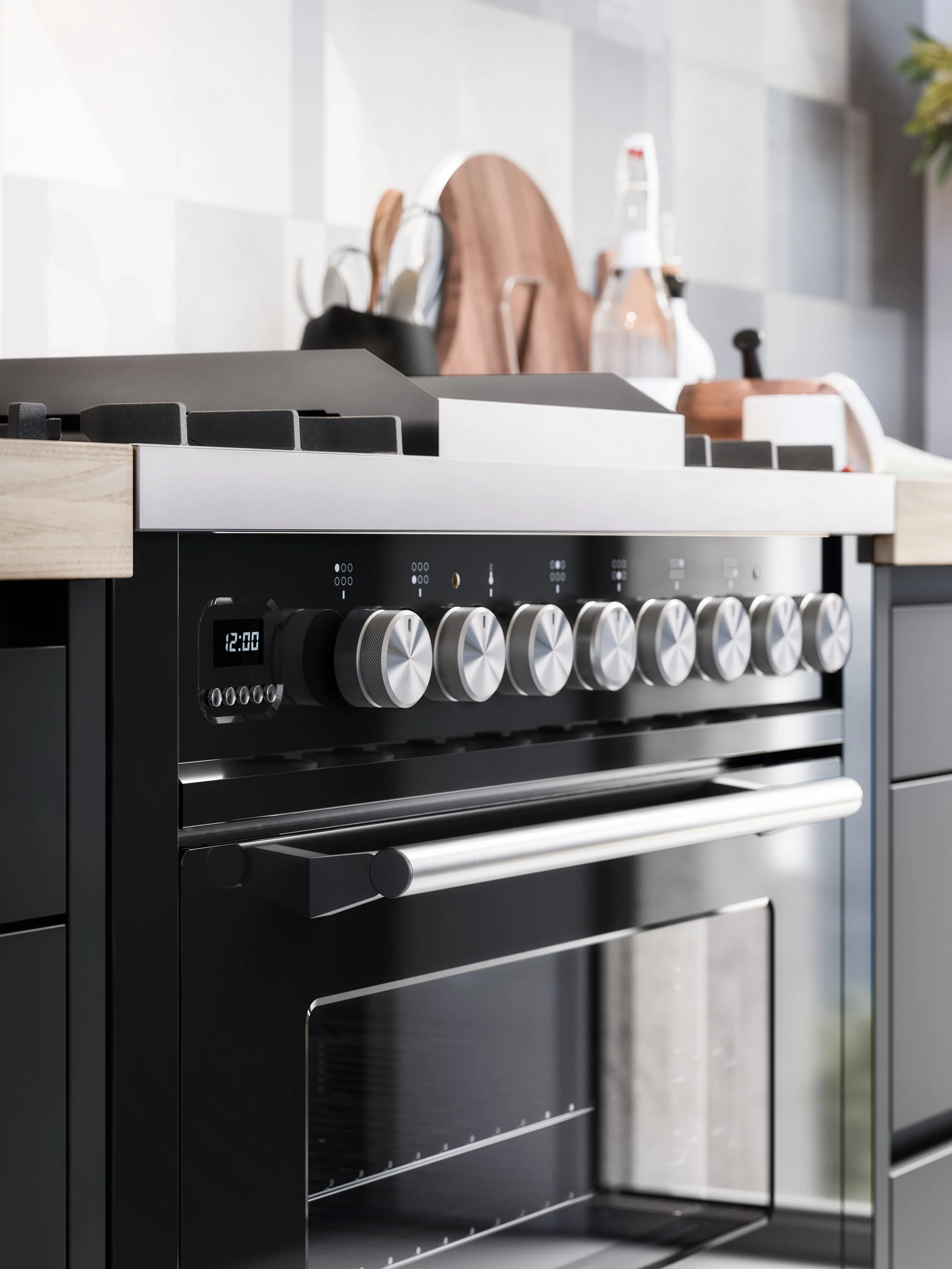 Roma range cooker doors