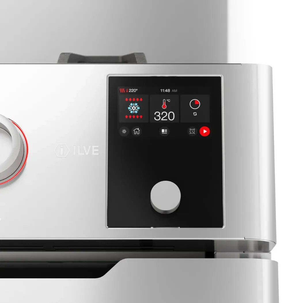 Panoramagic range cooker controls