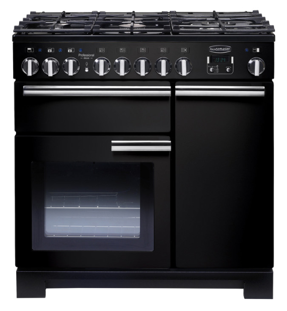 rangemaster professional range cooker Black