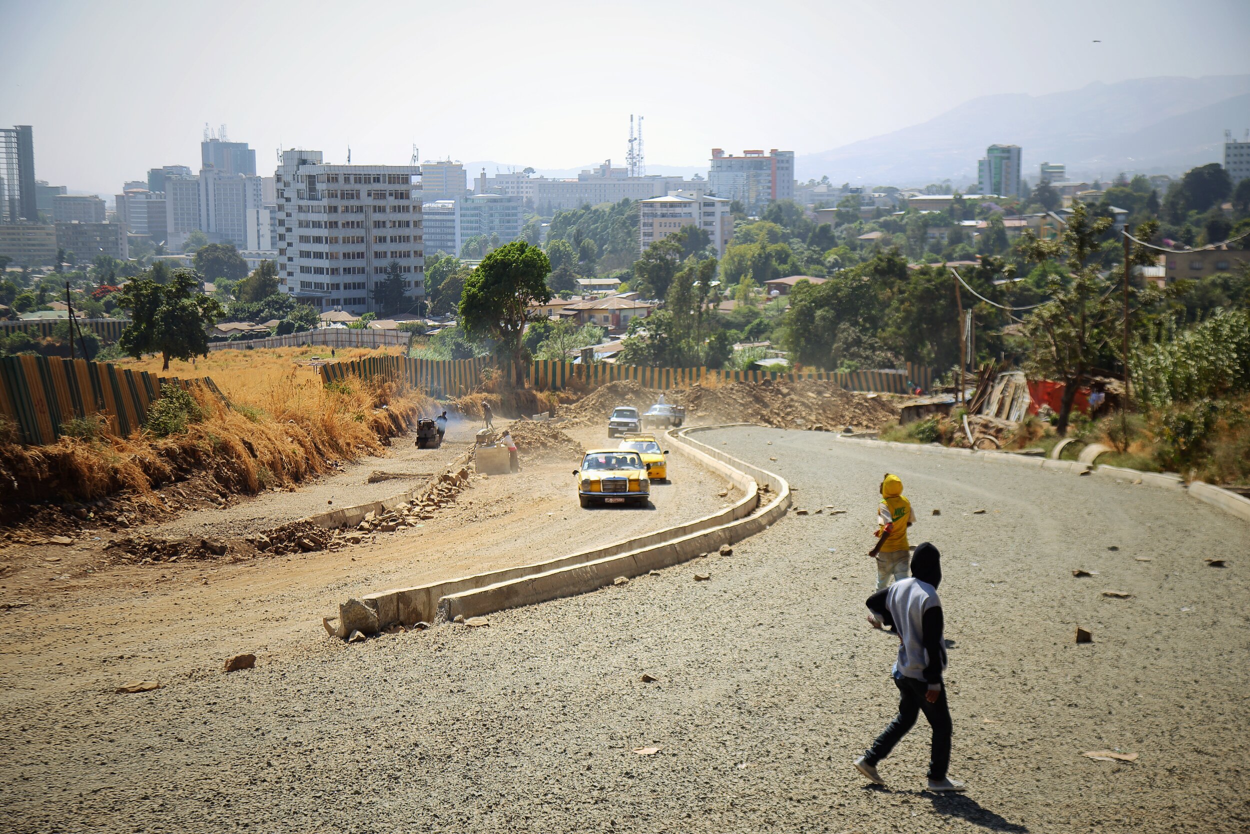 Urban renewal in Addis usually means total clearance of the existing buildings. 