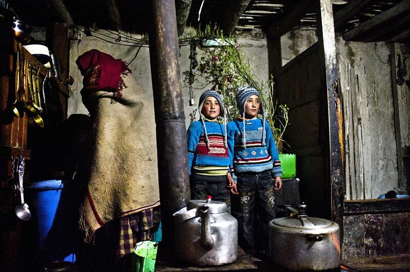  Without proper medical care, a few children die in Baltistan’s harsh winters every year.  