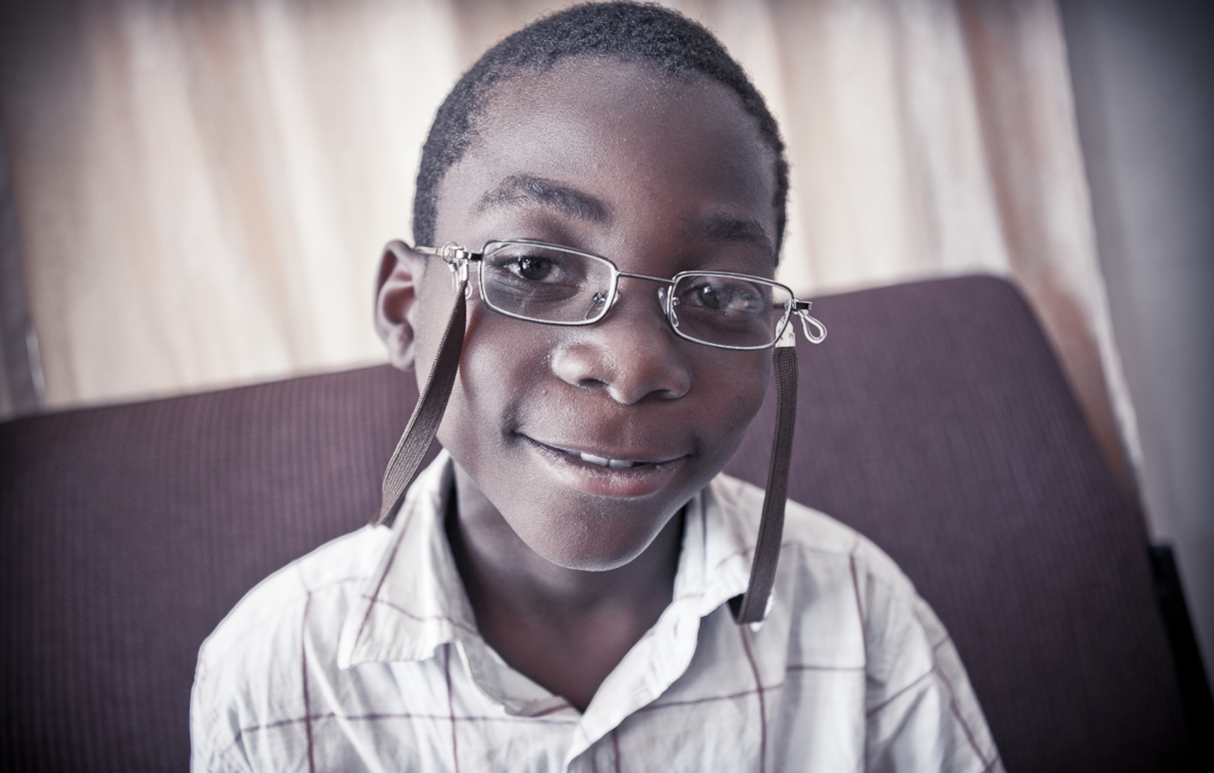  Follow-up care and the provision of glasses are important parts of fighting childhood blindness 