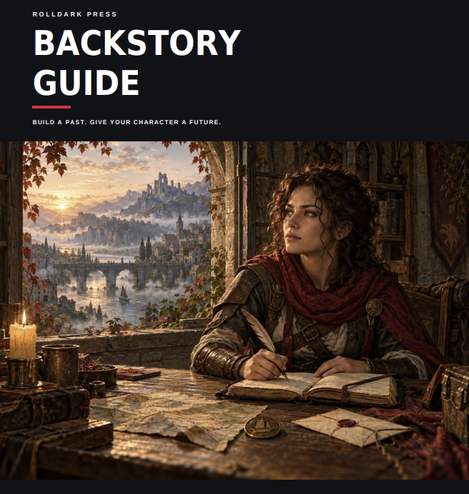 Players Guide to Backstory - Unleash Your Characters Tale