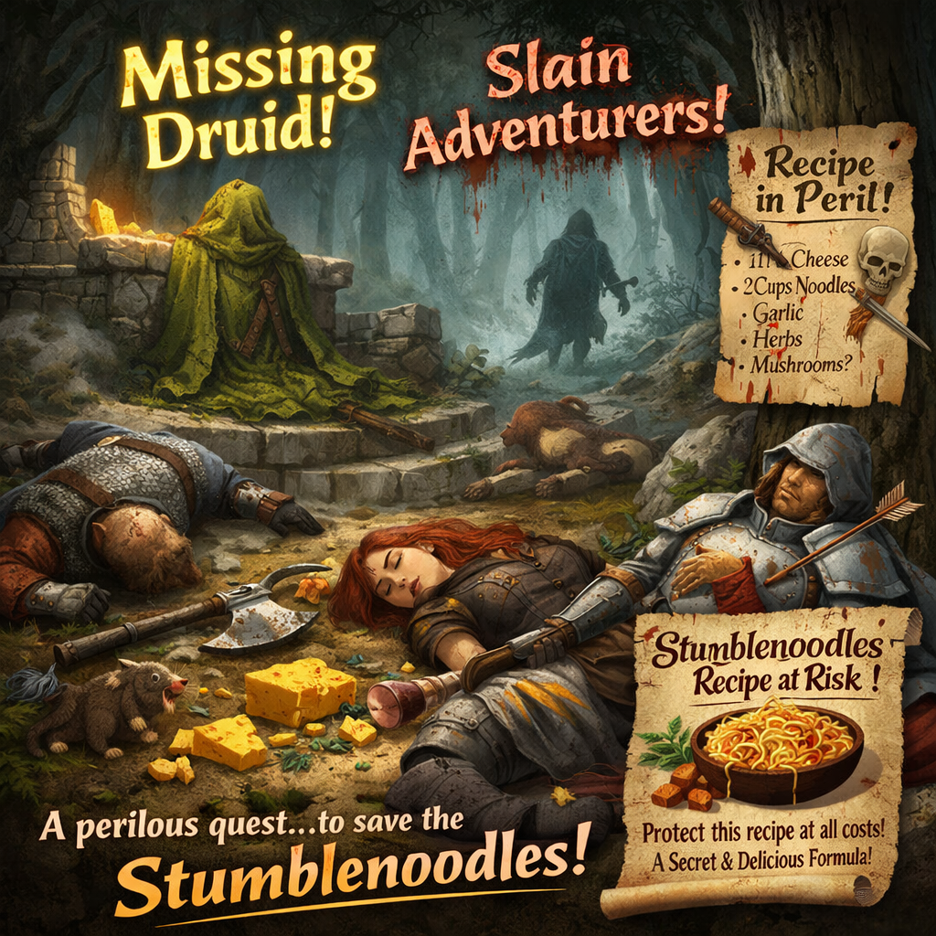 Heroes feast: Saving the Children’s Menu - Play By Post D&D Campaign