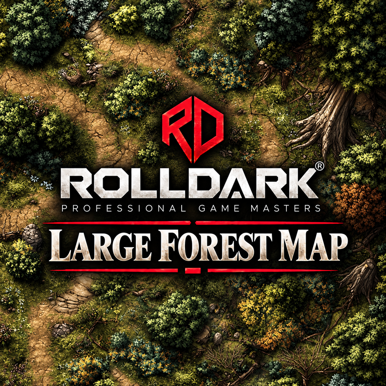 Large Forest Encounter Map