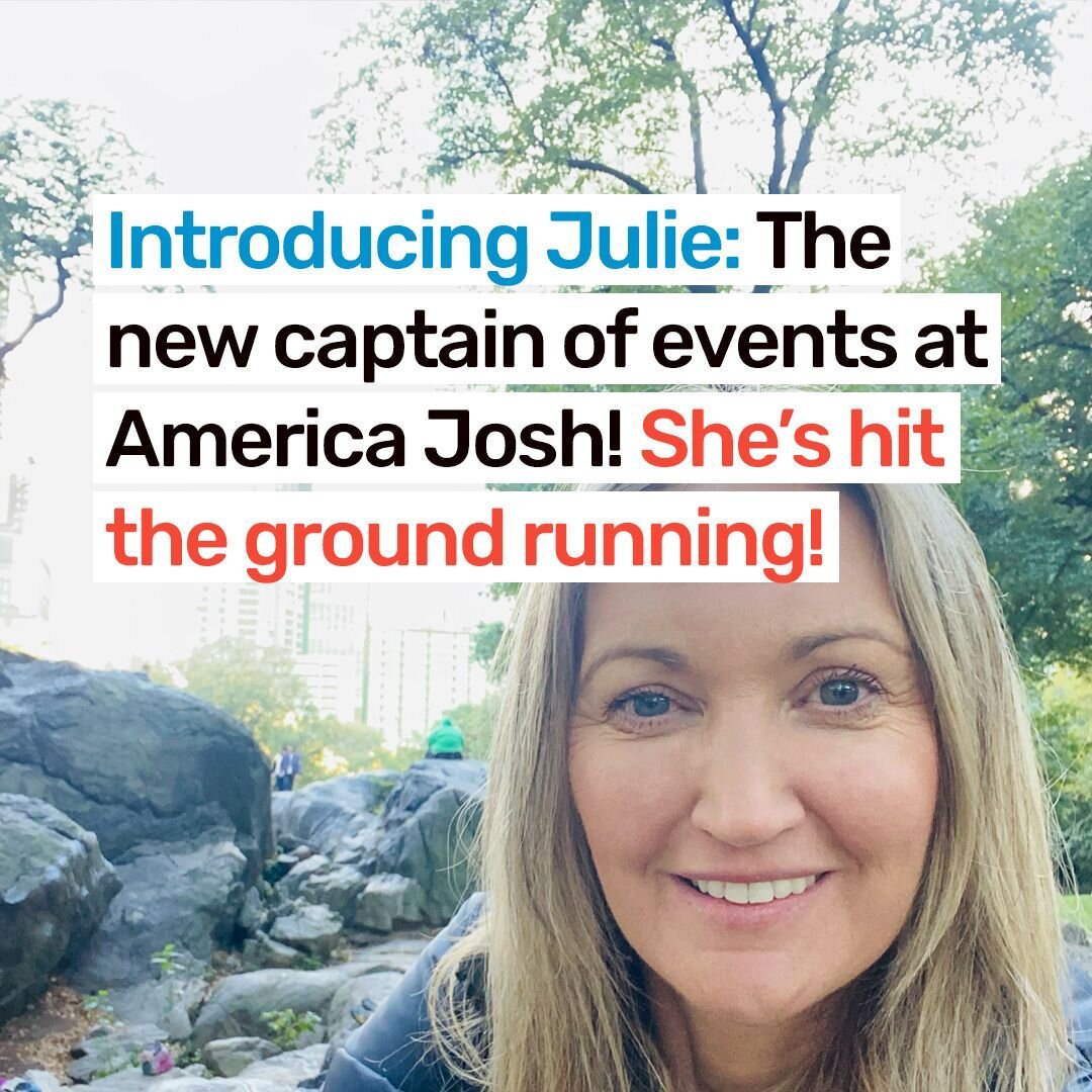 I&rsquo;m so excited and proud to introduce Julie (@julieabrock71), our new Captain of Events at America Josh! She&rsquo;s already started driving new events in New York and this is going to mean we can grow the community with more niche adventures b