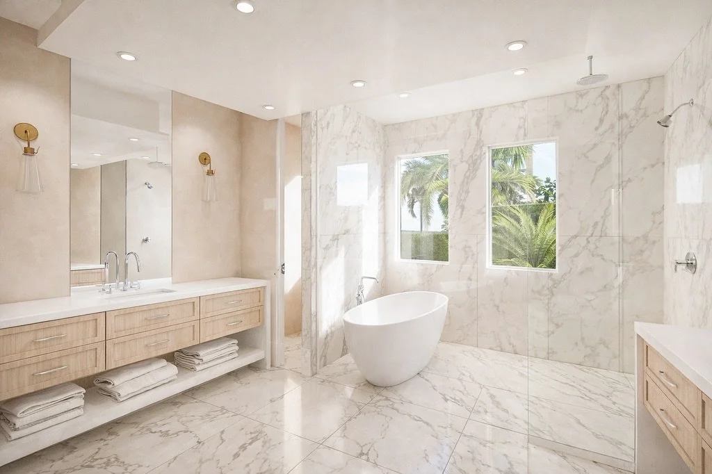 Sneak peek at the interior design concepts for the Sienna Model at Matteo Court ✨

A coastal modern inspired home, interiors designed by Elite Living Builders, featuring:
▫️ Bright, open living spaces drenched in natural light 
▫️ Warm natural finish