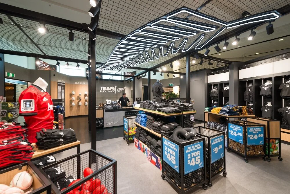 All Blacks Store Christchurch Airport
