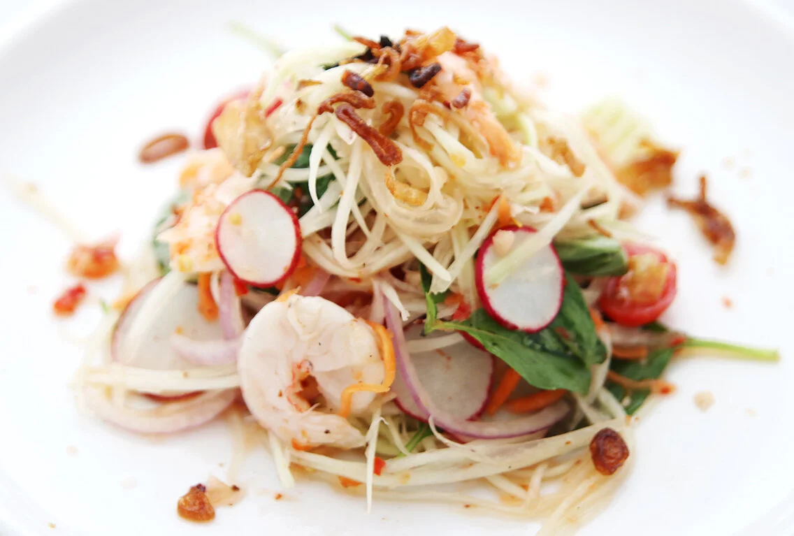 A2. Thai Shrimp Papaya Salad