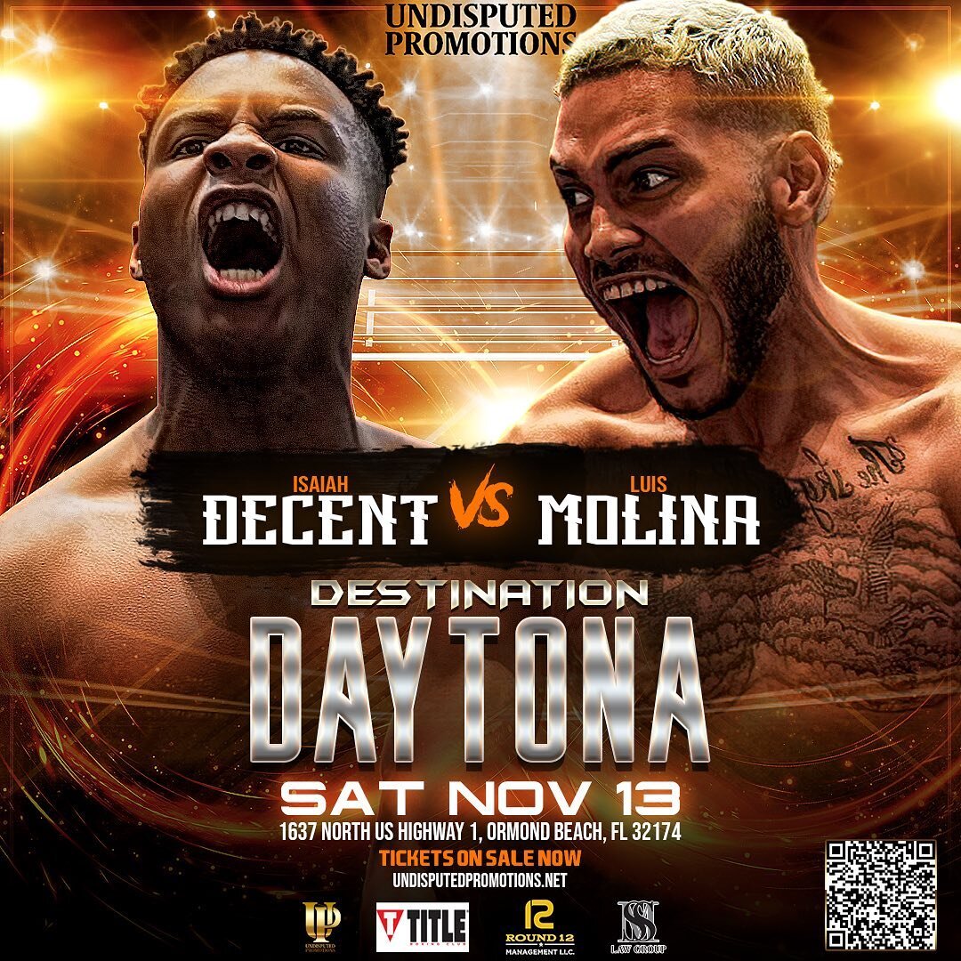 THE COUNTDOWN IS ON‼️‼️
💥
DAYTONA BEACH ARE YOU READY?
💥
THIS WILL BE A FIRE FIGHT! BETTER BELIEVE PUNCHES WILL BE THROWN!! THE QUESTION IS WILL ANYONE GO DOWN?? 
💥
THIS IS A FIGHT BOTH FIGHTERS WANT AND HAVE BEEN WANTING SINCE THIS PAST SUMMER. ?