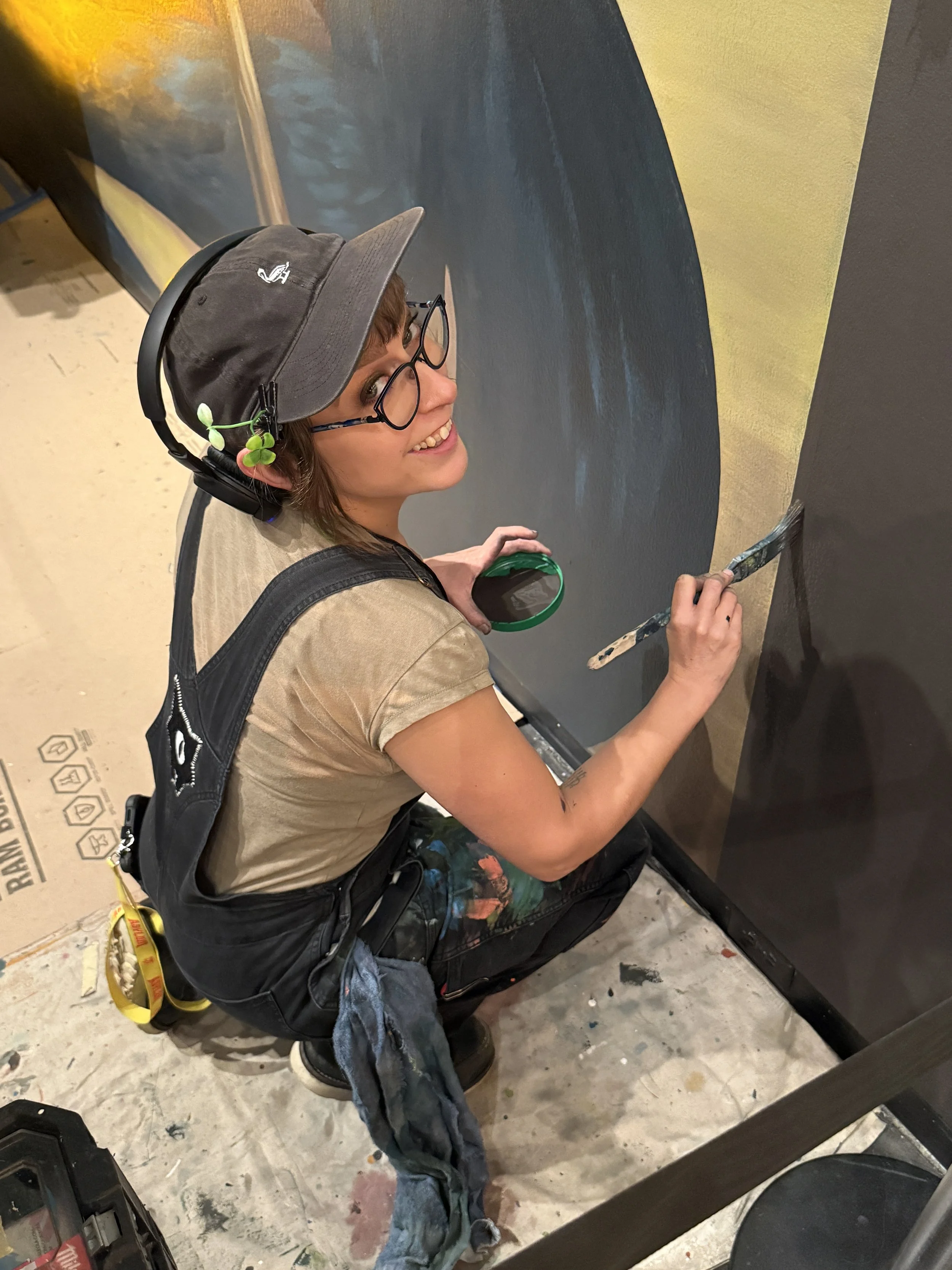 Artist at Work: Miss Crit at The Dali Museum