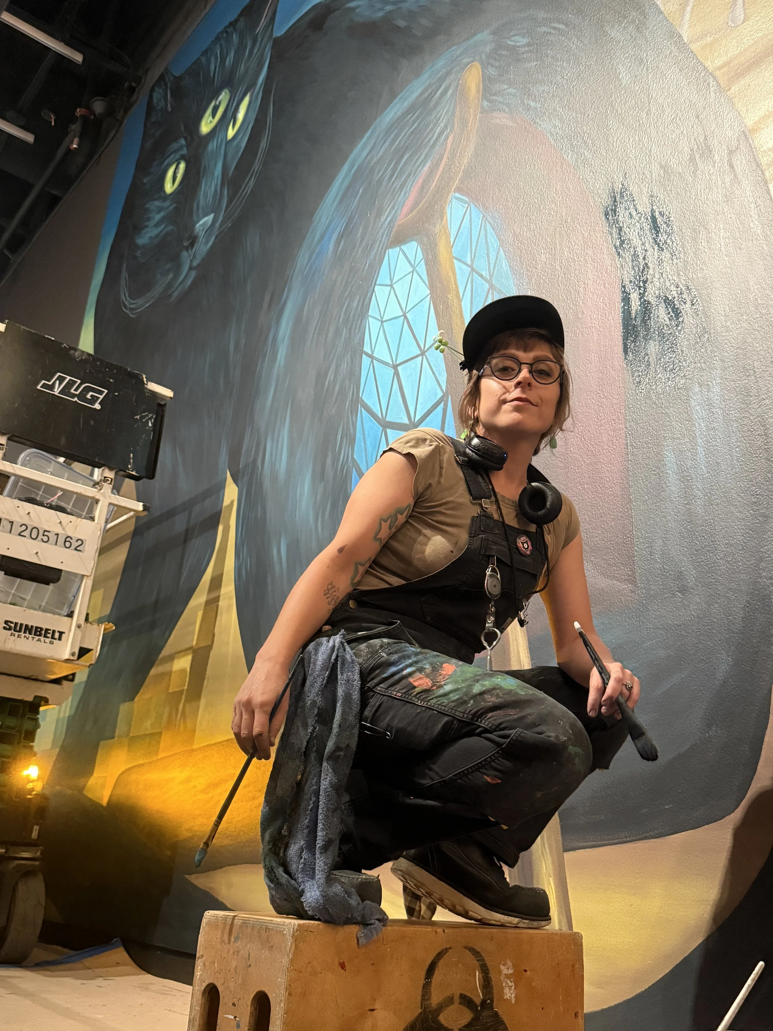 Artist at Work: Miss Crit at The Dali Museum