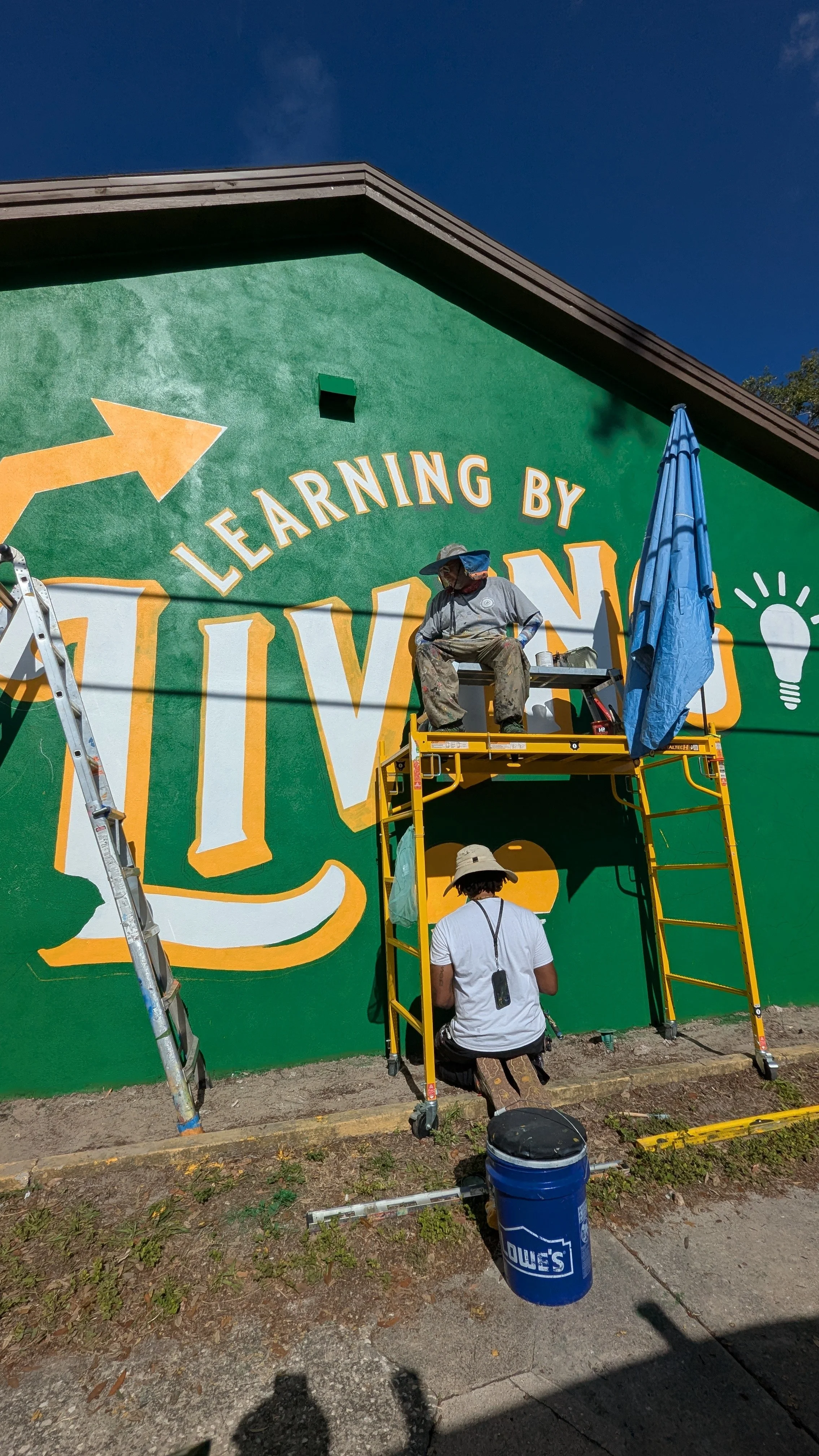 Work in Progress | Learning By Living Mural