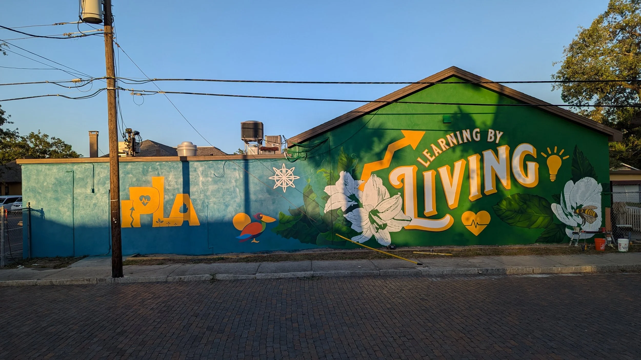 Completed Project | Learning By Living Mural