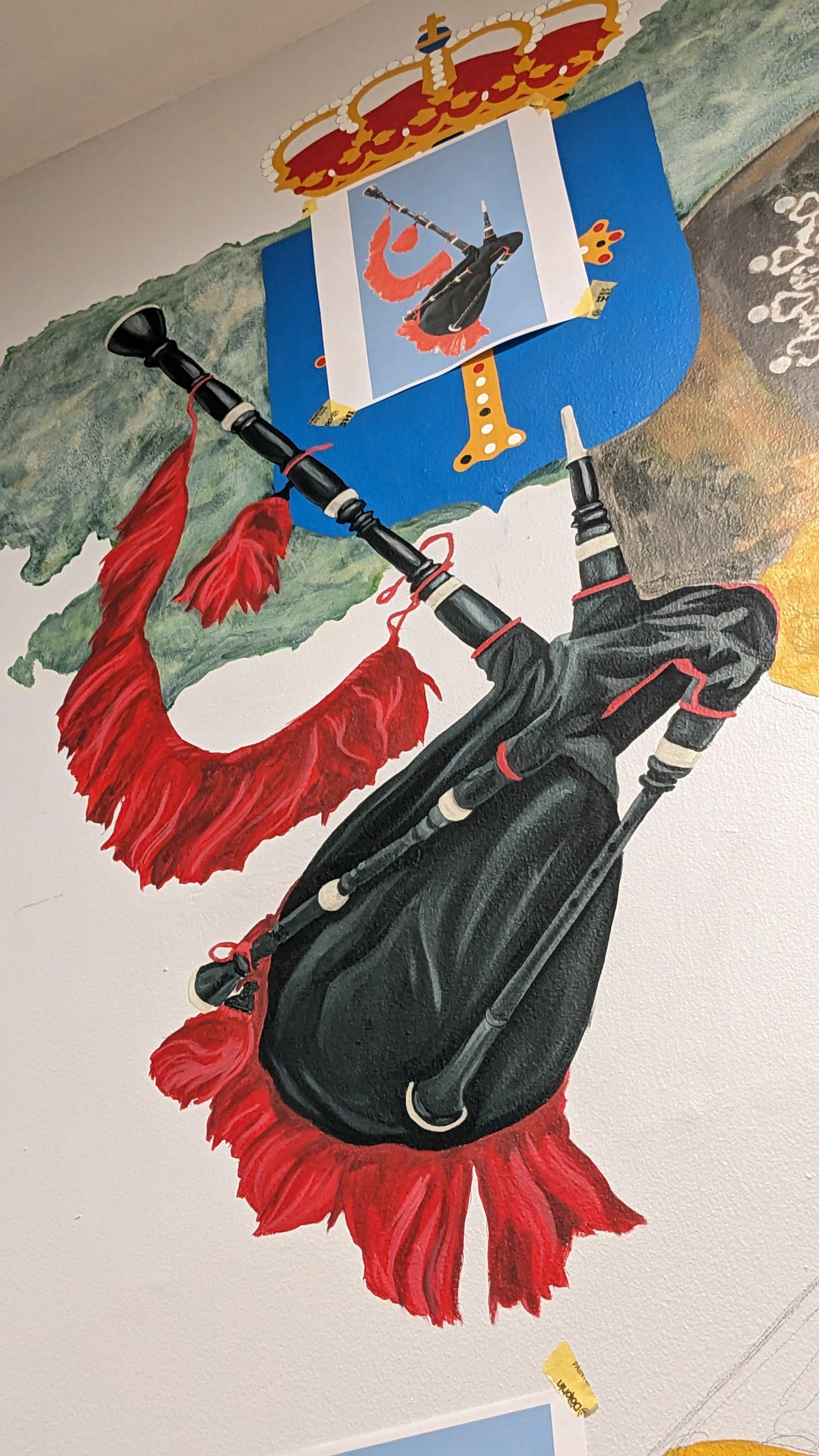 Detail: Gaita Asturiana