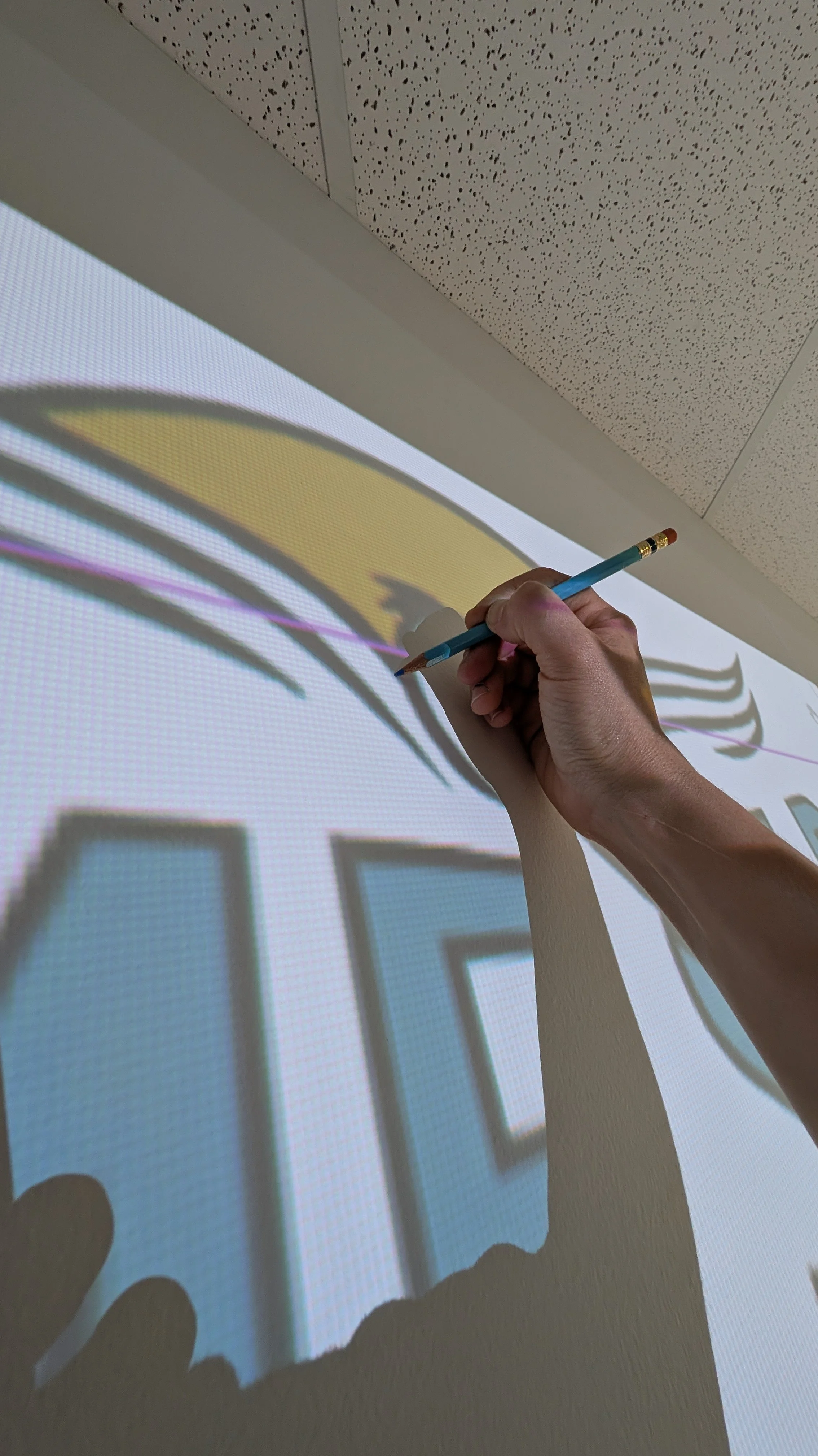 PROCESS: Projecting the Mural Design