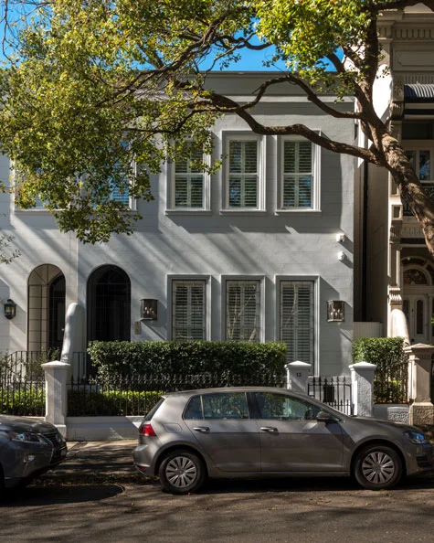 Woollahra Terrace House