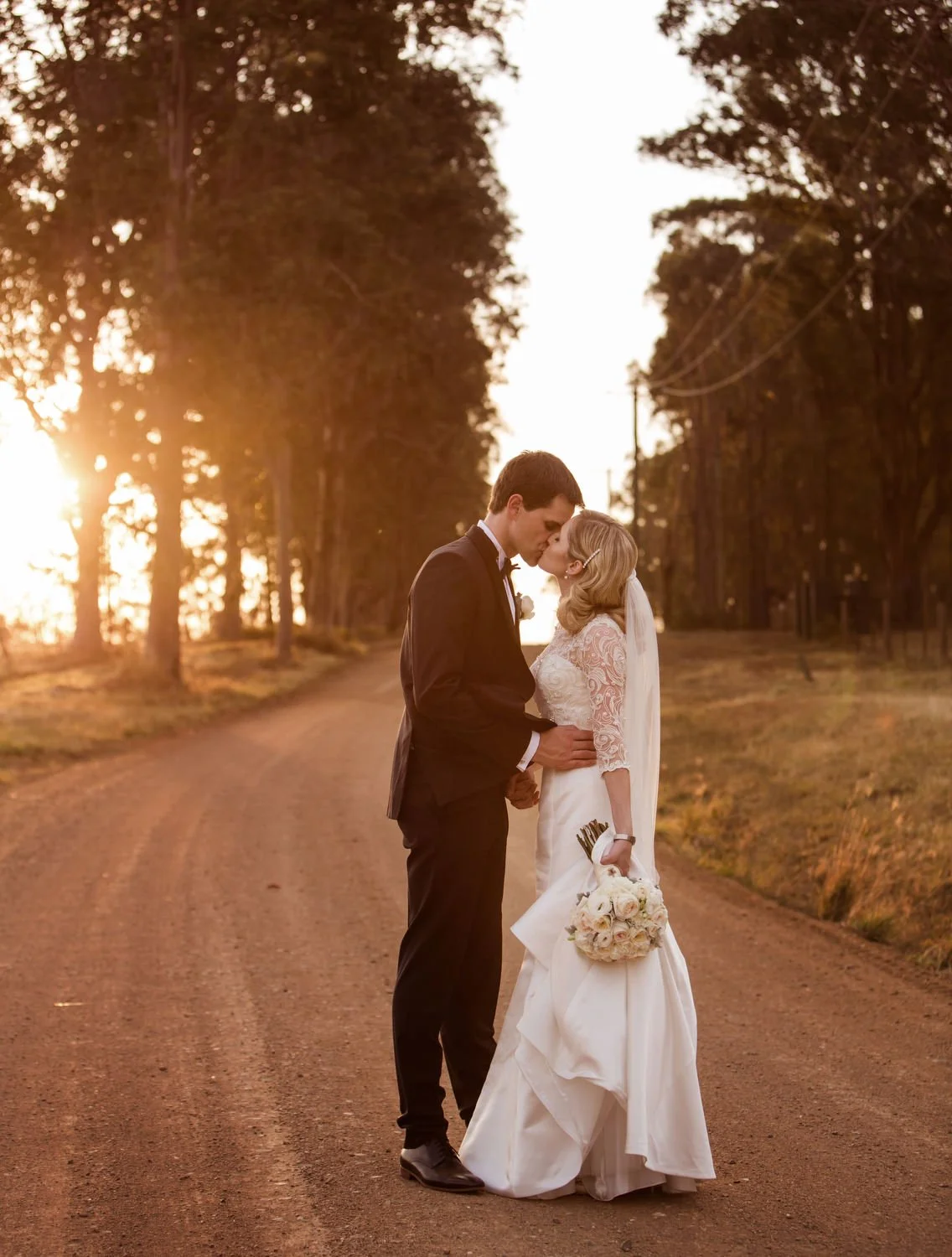 Relaxed wedding portrait by Newcastle and Hunter Photo Video