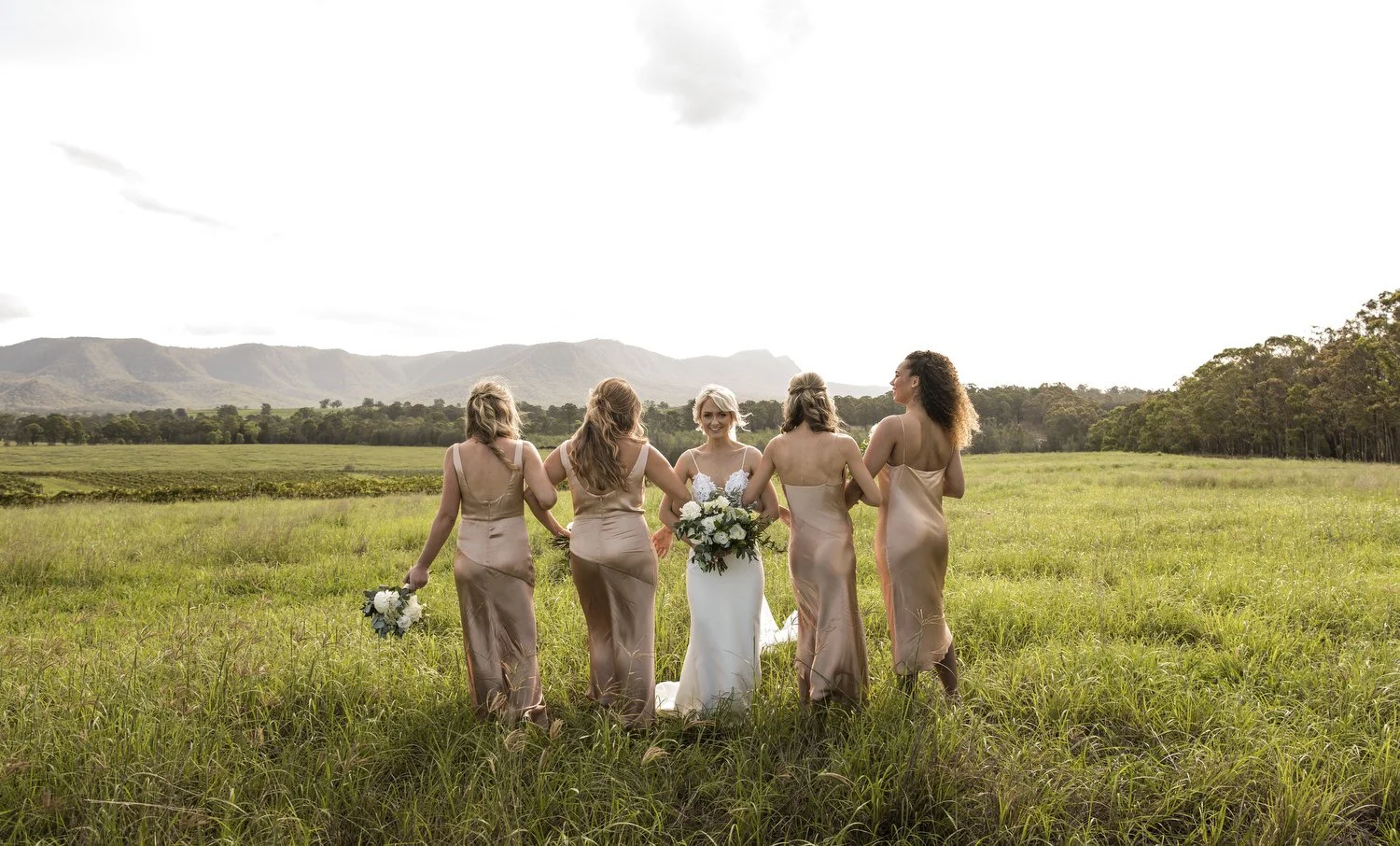 Emotional wedding moment captured on film