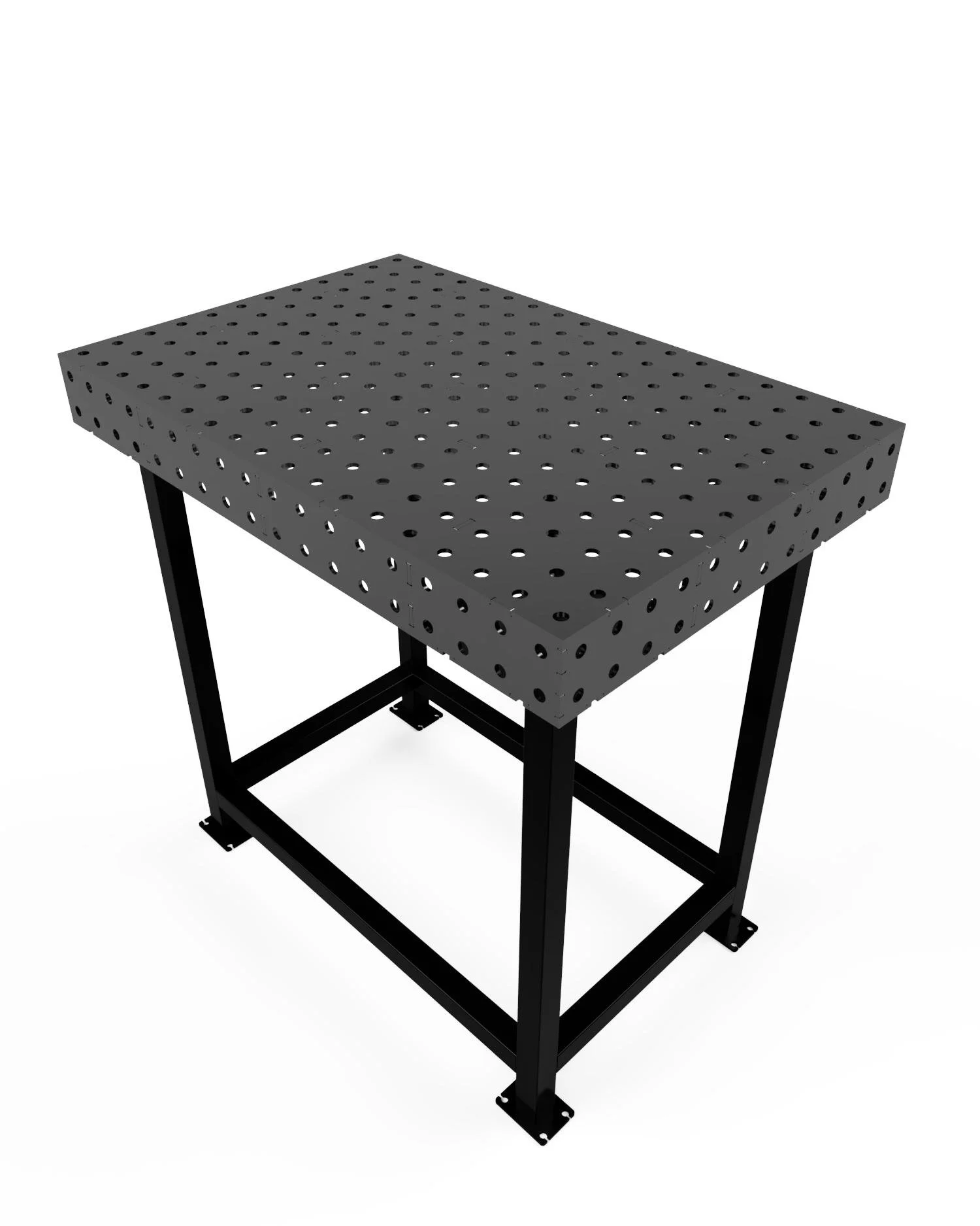 DXF File: 600 x 900 x 100 5mm Welding Bench (Fixture Weld Table)