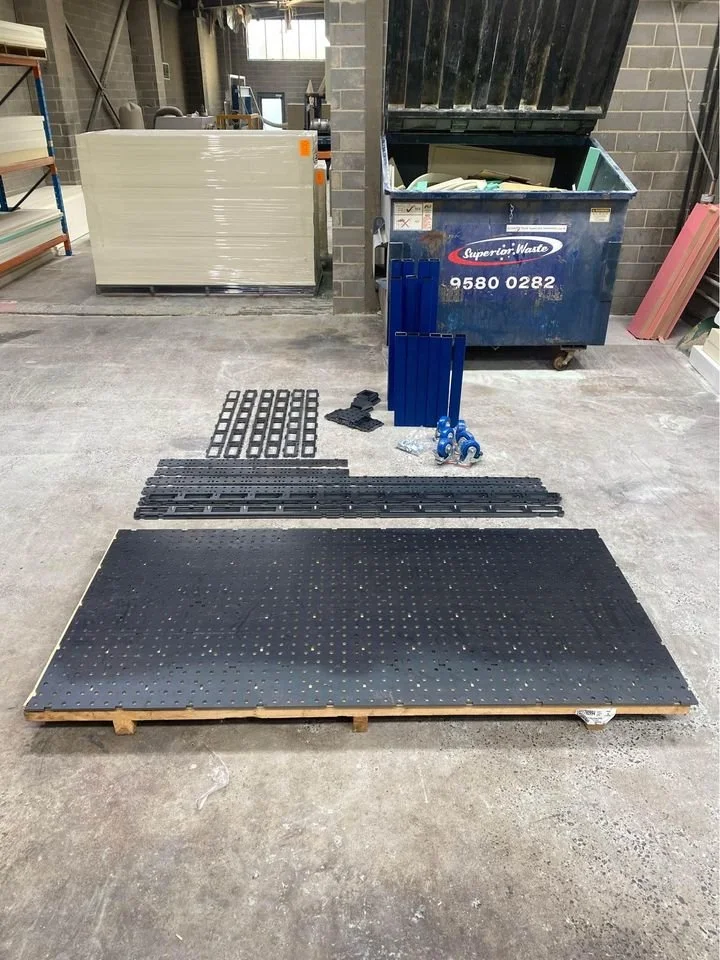 1200x2400x100 welding bench