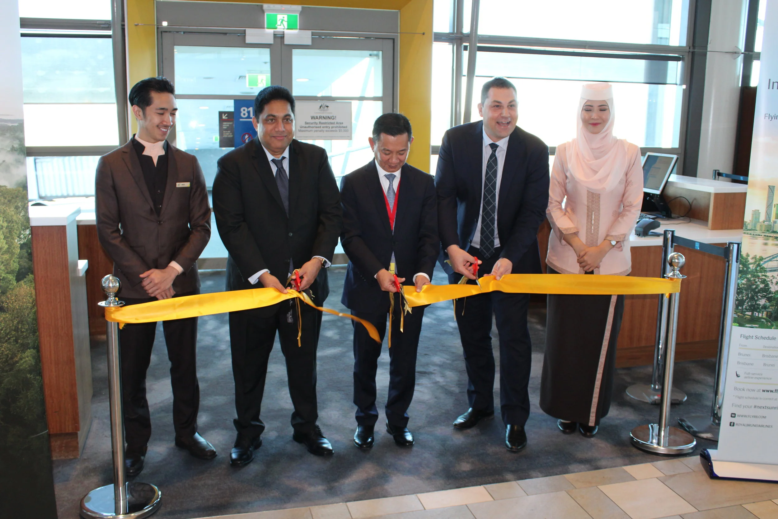 Royal Brunei Airlines - Brisbane to Brunei inaugural flight