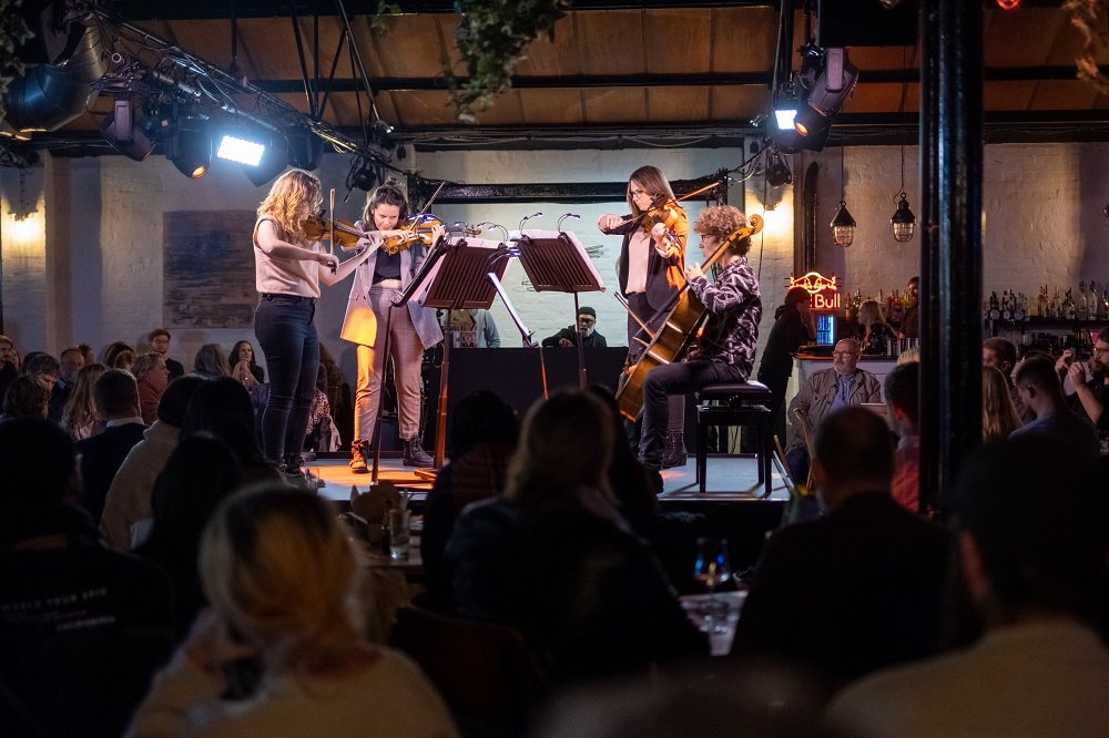 "Symphonic Sessions" with the CBSO Quartet at Hockley Social Club, Birmingham, UK - 11th May 2023 