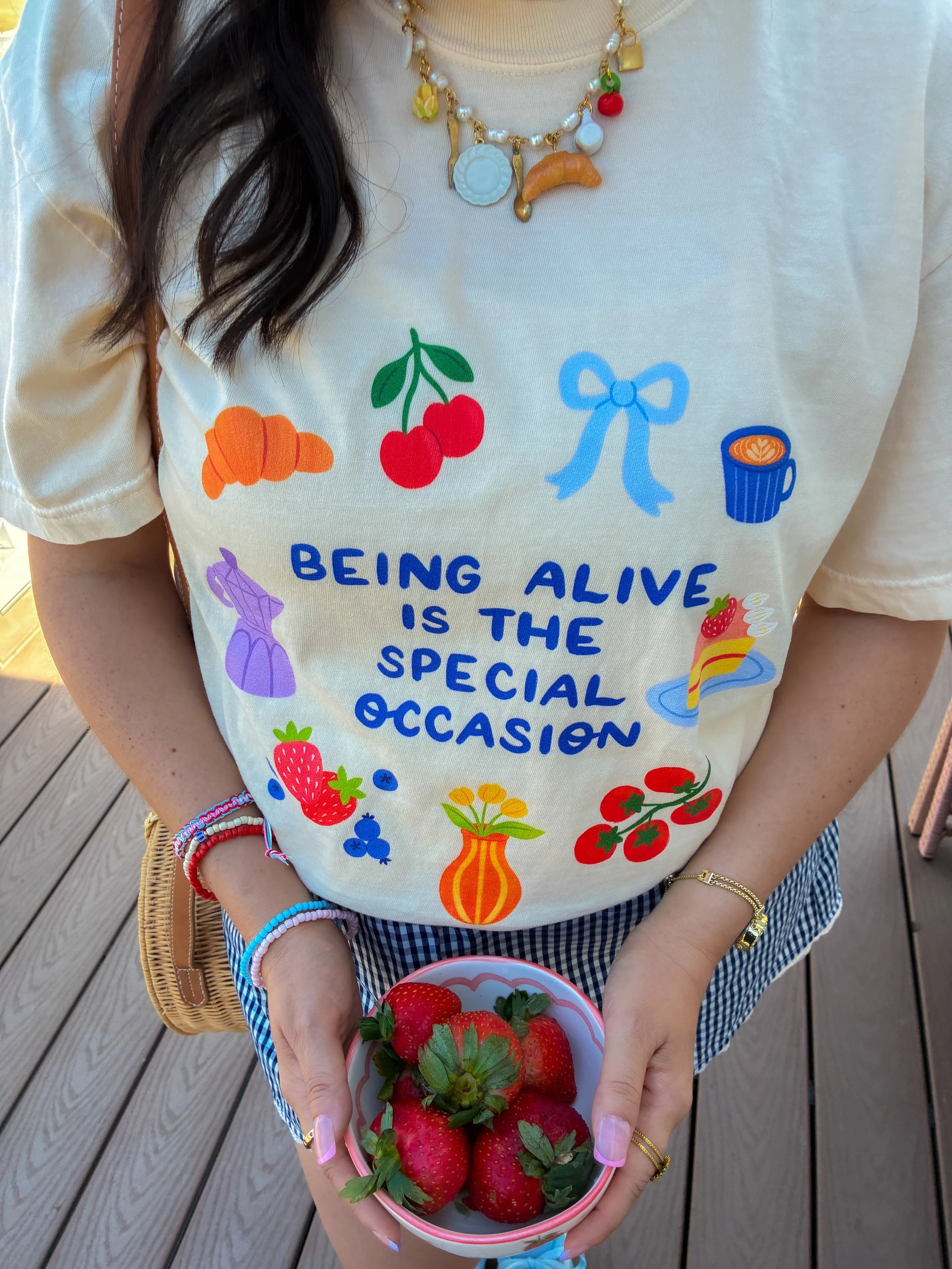 Being Alive is the Special Occasion Unisex Graphic Tee