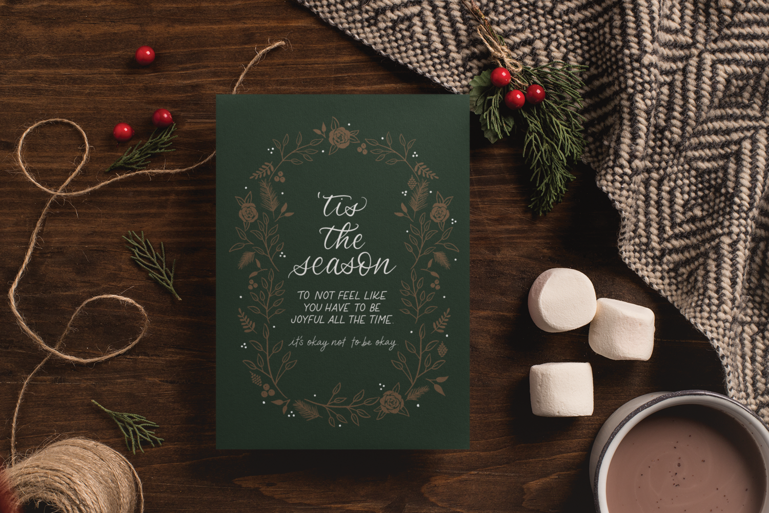 Download Tis The Season Holiday Card Julia Kestner Designs