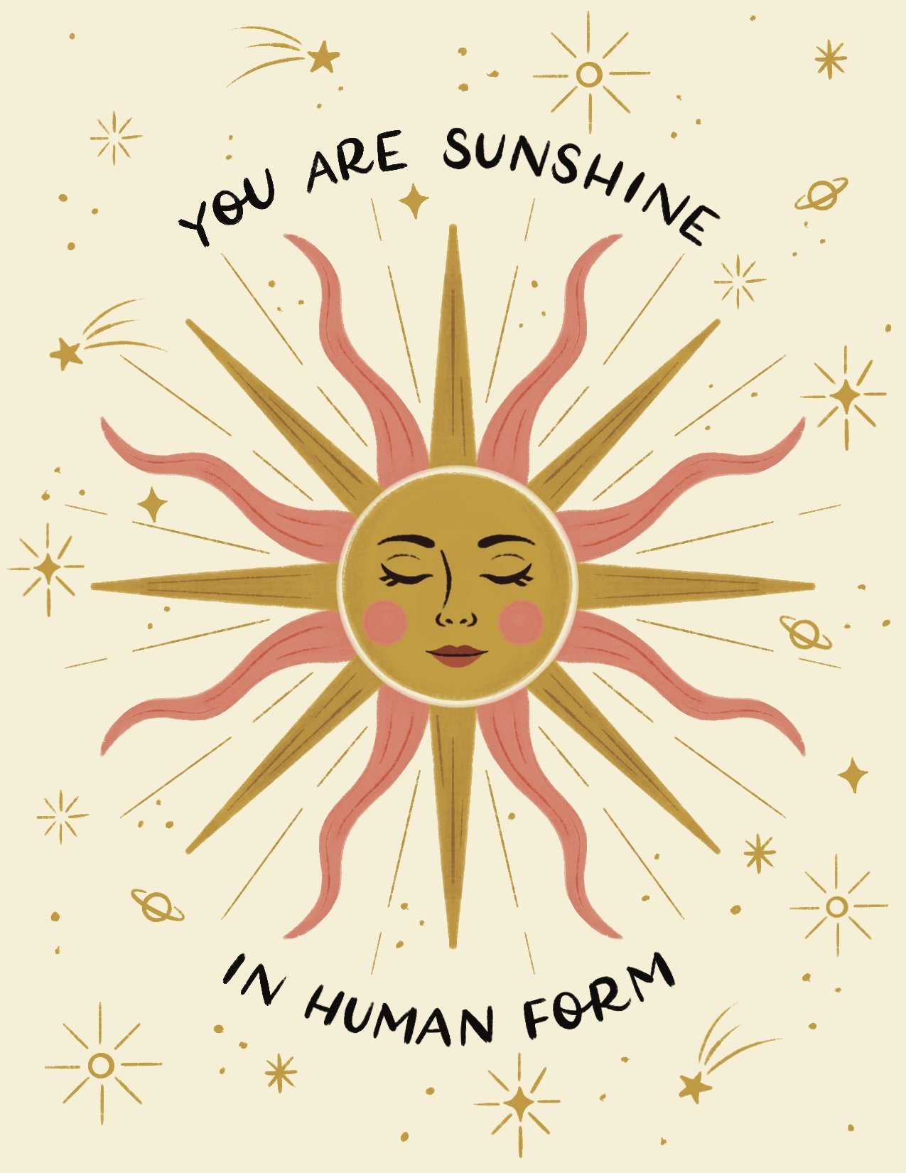 Sunshine in Human Form
