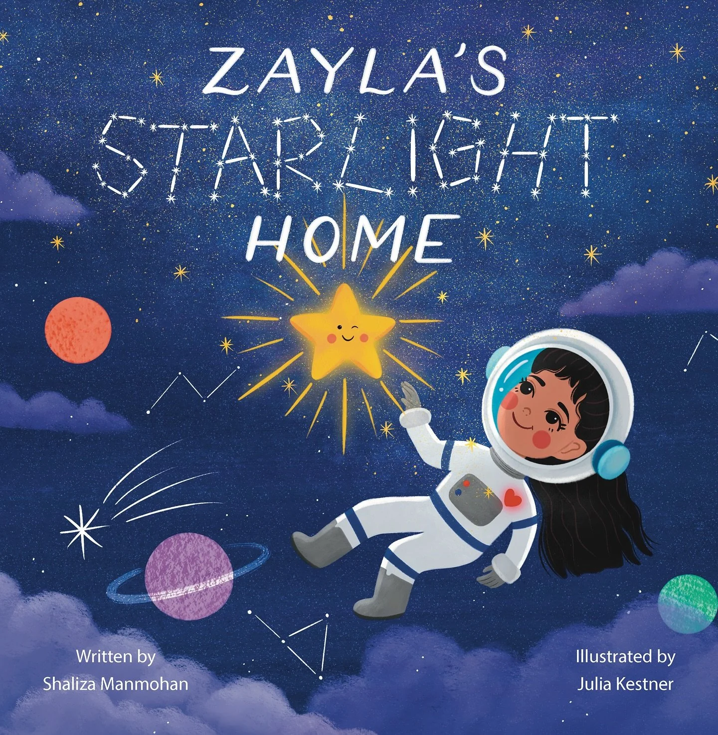 I&rsquo;m so excited to finally share the cover for the first children&rsquo;s book I illustrated, Zayla&rsquo;s Starlight Home. 🚀🌌💫 

It&rsquo;s been a longtime dream of mine to illustrate a children&rsquo;s book, and I&rsquo;m so deeply honored 