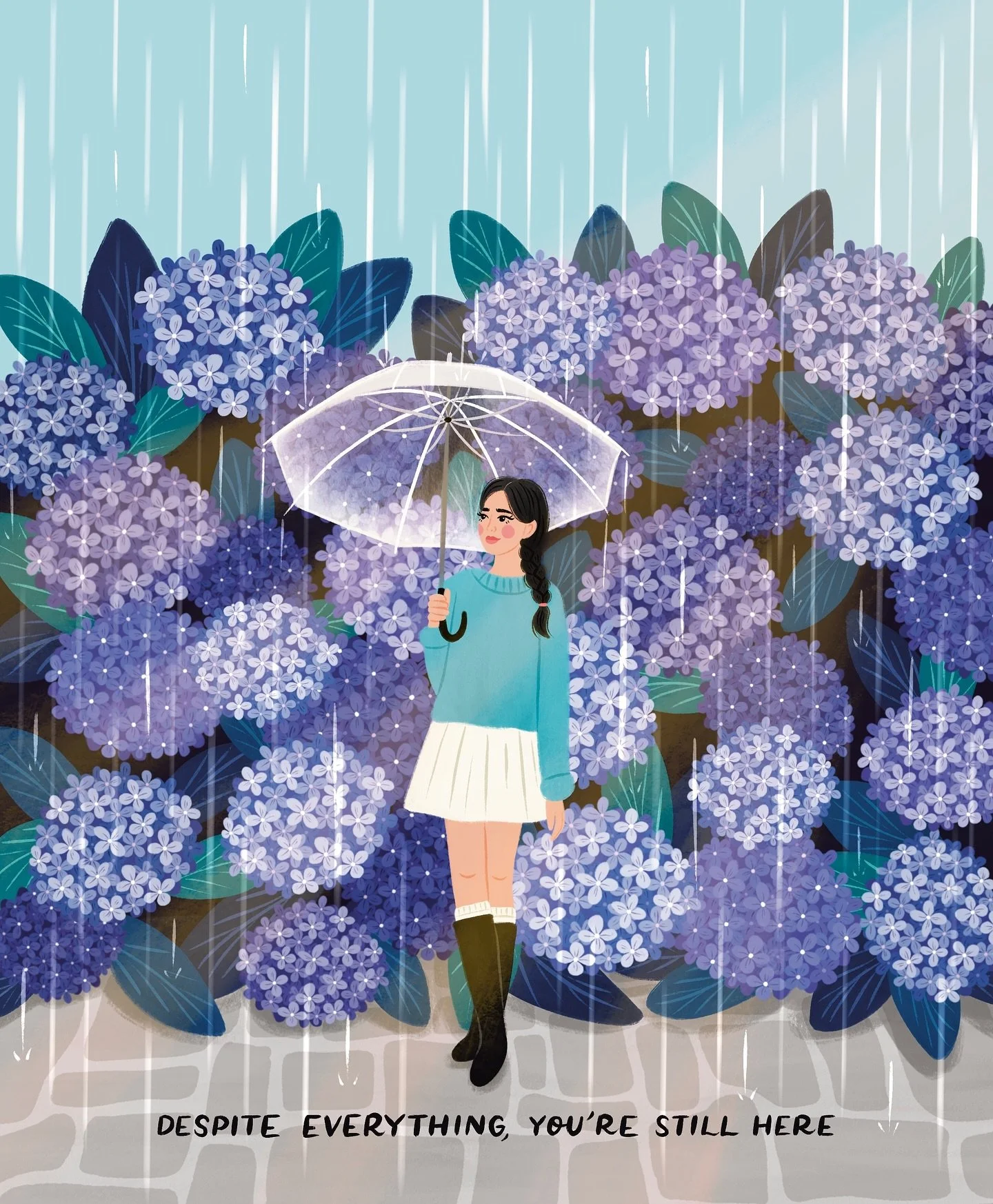 Despite everything, you&rsquo;re still here. ☔️

(Content warning - this post discusses suicide &amp; suicidal thoughts. If this would be triggering for you, skip this one or save it for later to read in a safe place with safe people. Please do whate
