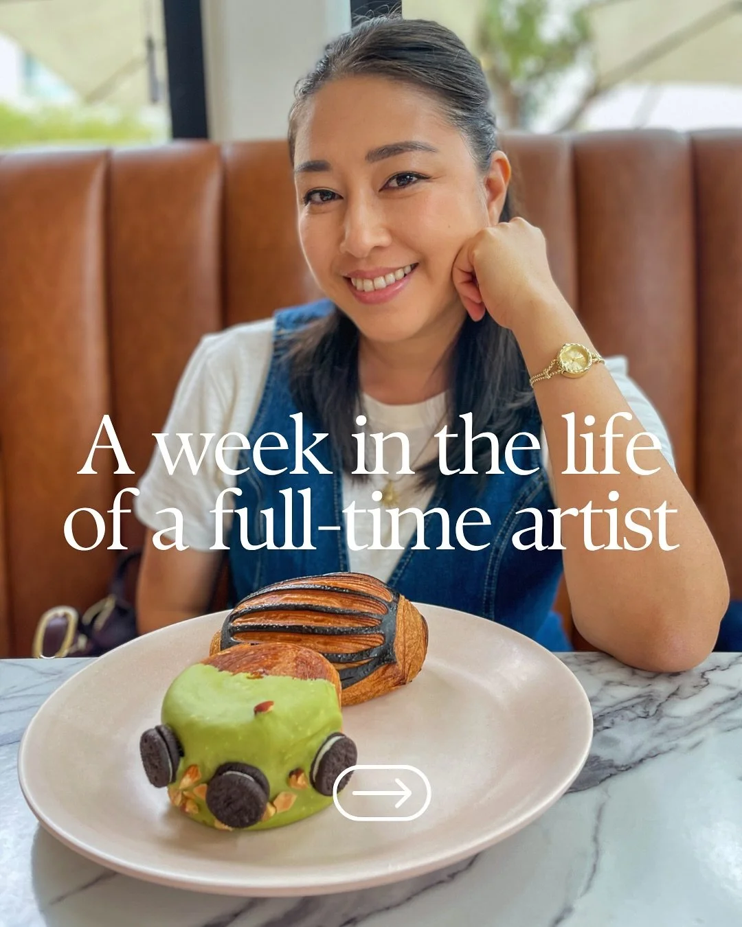 As a full-time artist, every week looks a little different. But this is what life has been looking like lately. ☺️✨