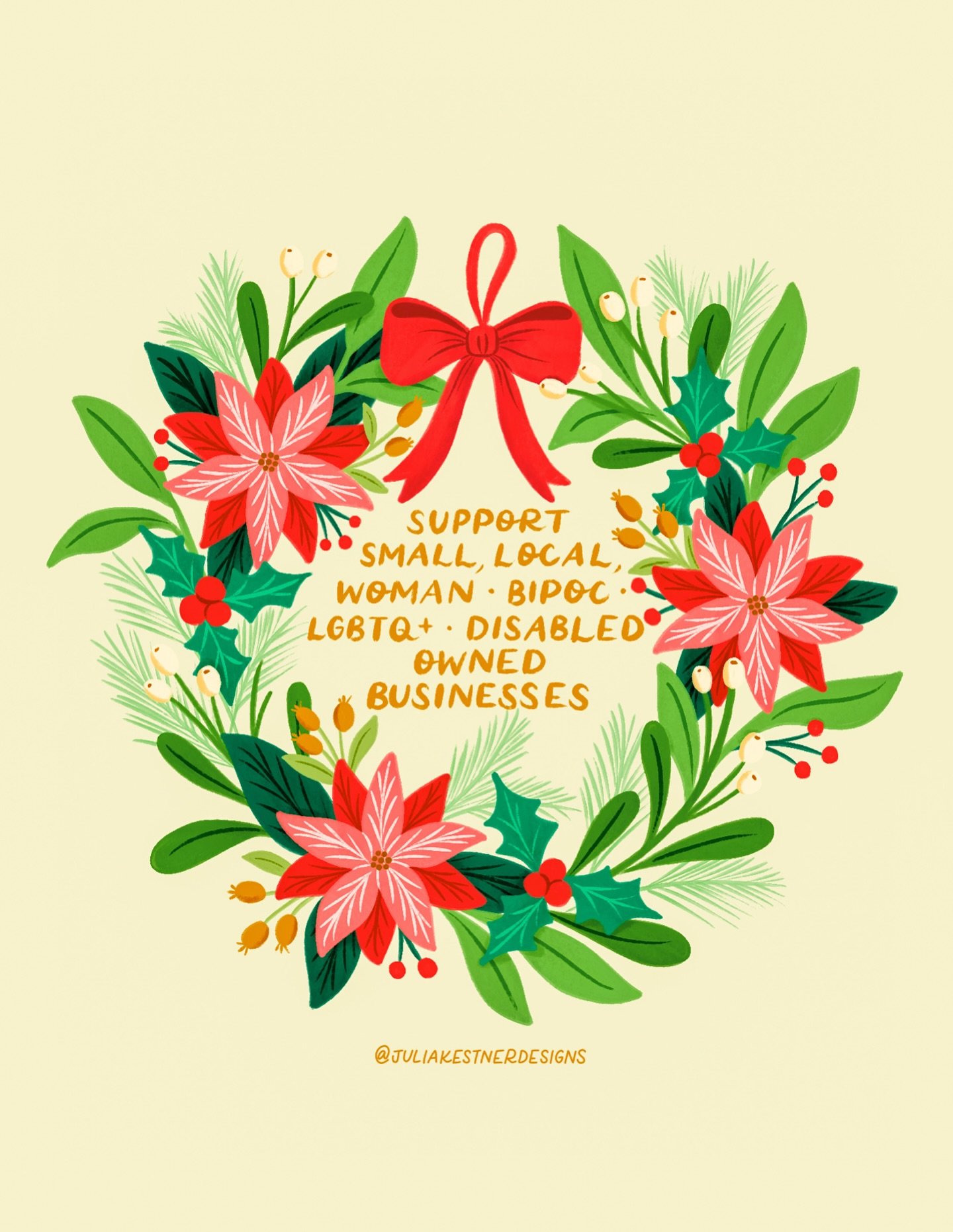 Here&rsquo;s a friendly reminder for this holiday season and beyond. ❤️

Small businesses have been struggling this year, and we need your support now more than ever! If you&rsquo;re able to, please consider shopping small - especially during this ho