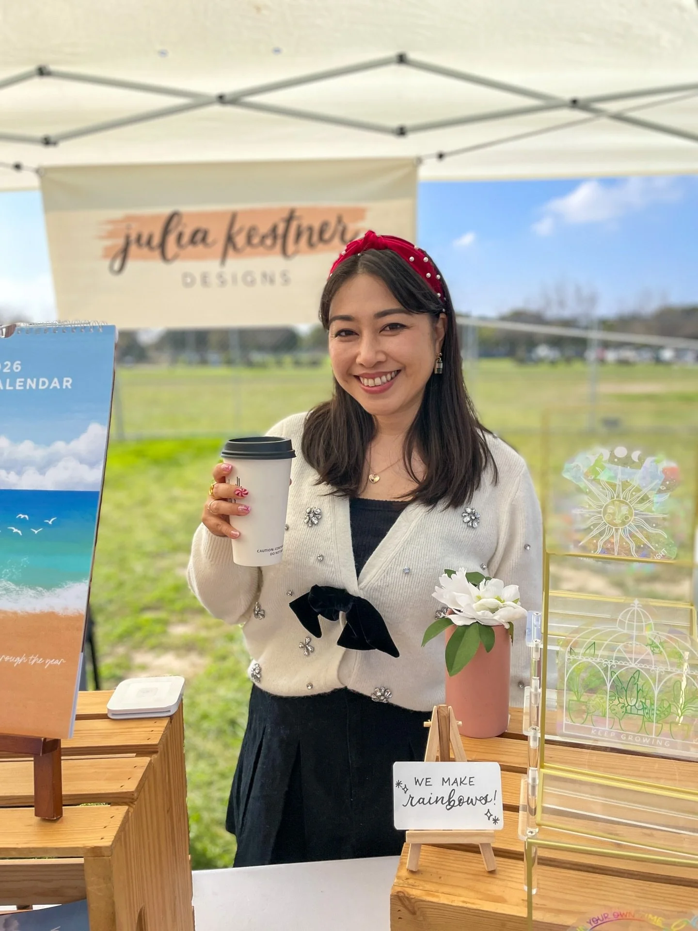 Wow! San Diego, you all showed up!! My heart is so full after @sdmademarkets this past weekend 🥹💗
 
Not only did I officially hit record sales, but I&rsquo;m so grateful for all the outpouring of love and support. Thank you for every single purchas