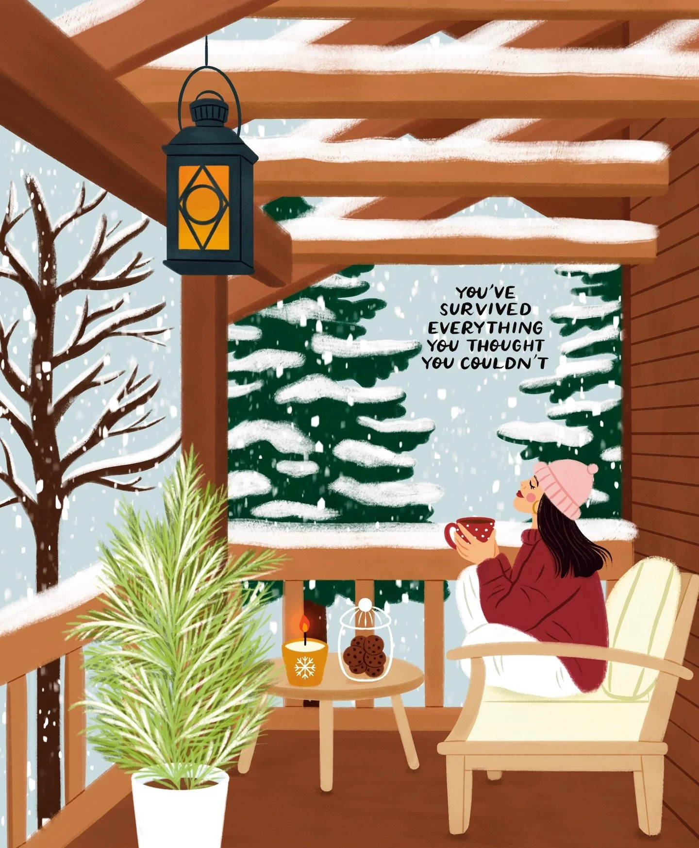 A gentle reminder for you as the year draws to a close.

If you feel like you didn&rsquo;t accomplish anything this year, remember that you survived everything you thought you couldn&rsquo;t. You&rsquo;re still here, despite the hard days - and that 