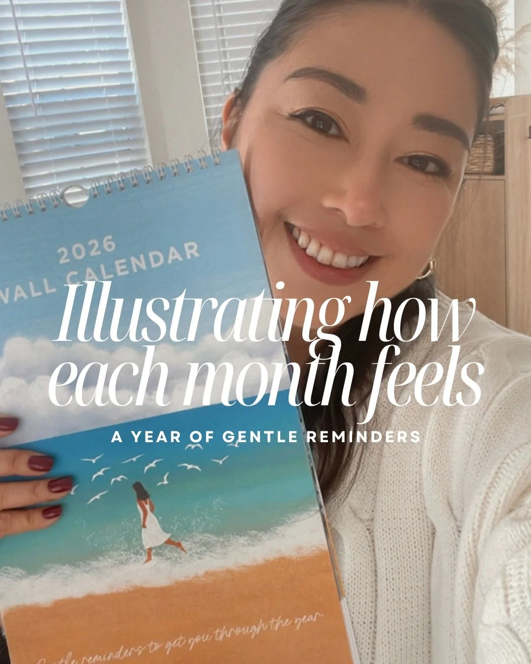 Every year I create a calendar as a small collection of illustrations, filled with ordinary moments of joy throughout the seasons. 🌷

Each month was drawn to capture the feeling I associate with that time of year. Small, quiet moments to slow down a