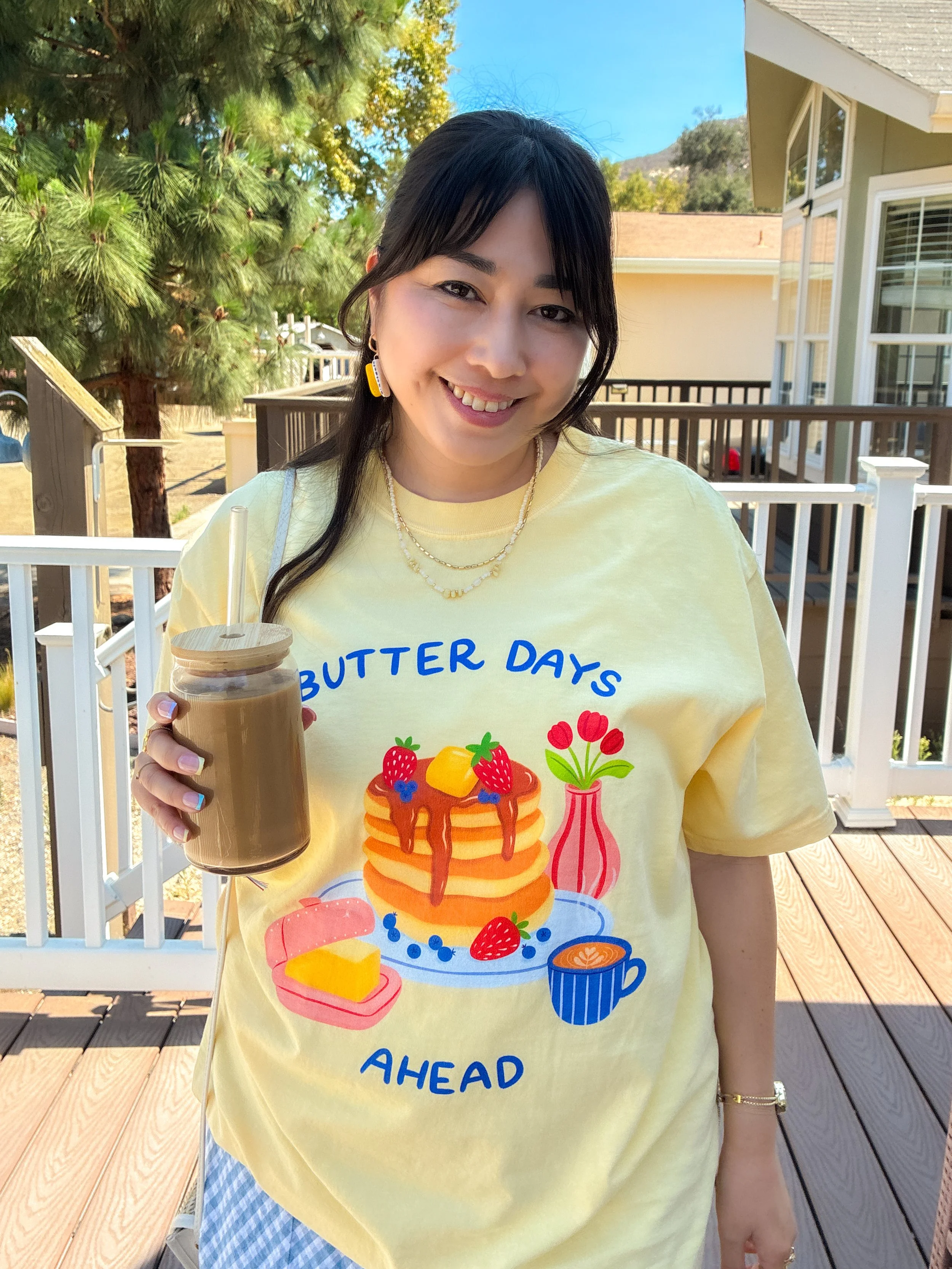 Butter Days Ahead Unisex Graphic Tee