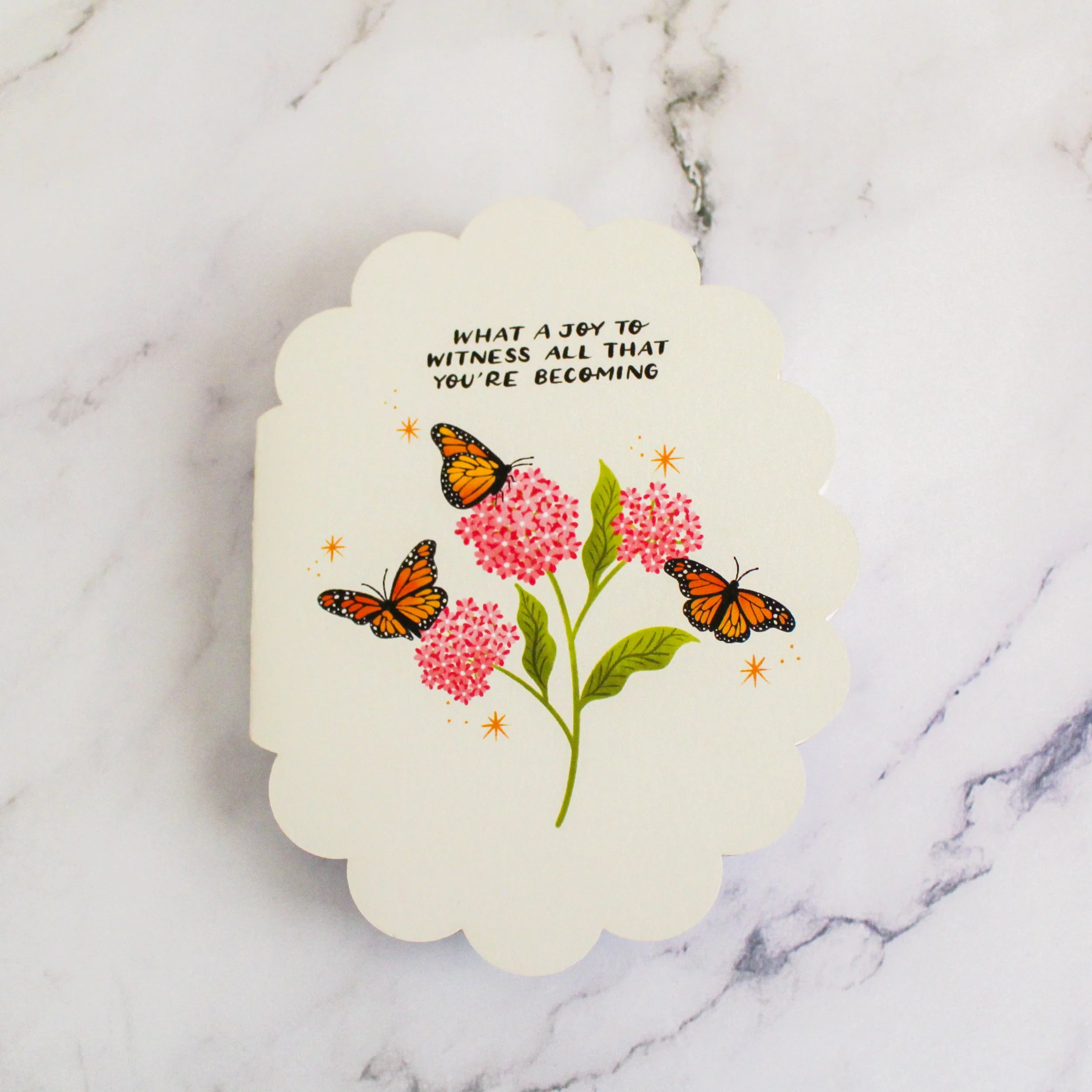 Joy to Witness Die Cut Card