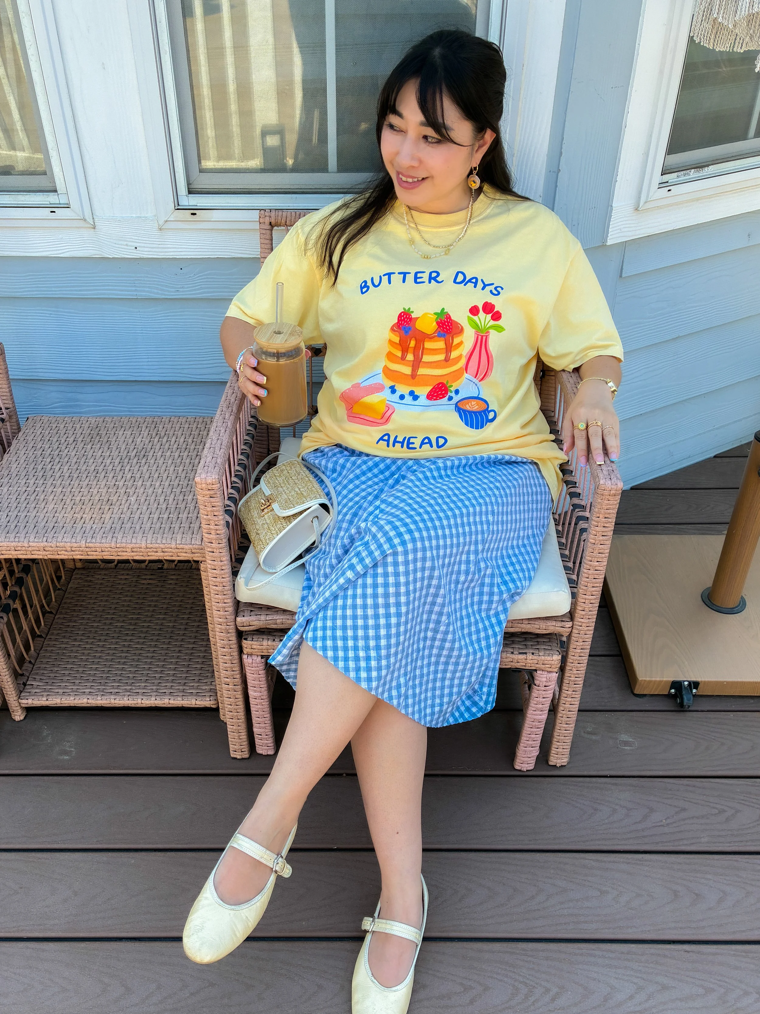 Butter Days Ahead Unisex Graphic Tee