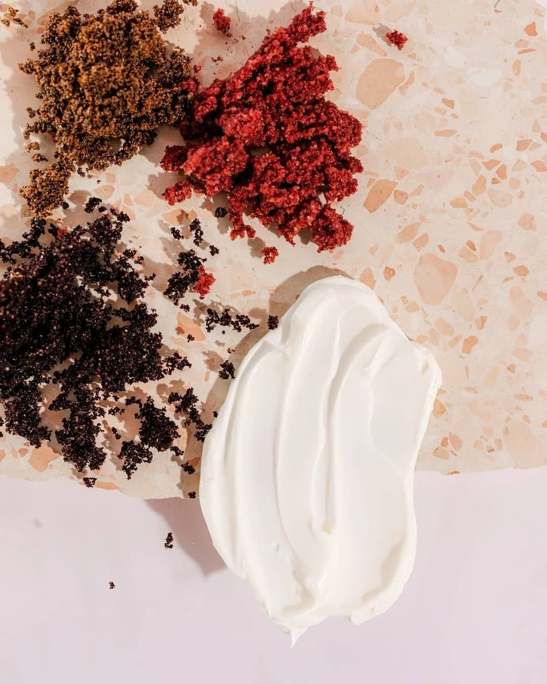 Look at those textures! Our body polishes are available in:
โโจ Wild Orange & Coconut
โโจ Rose & Himalayan Salt
โโจ Coffee
โ
โWhich flavour would you pick for silky smooth skin?