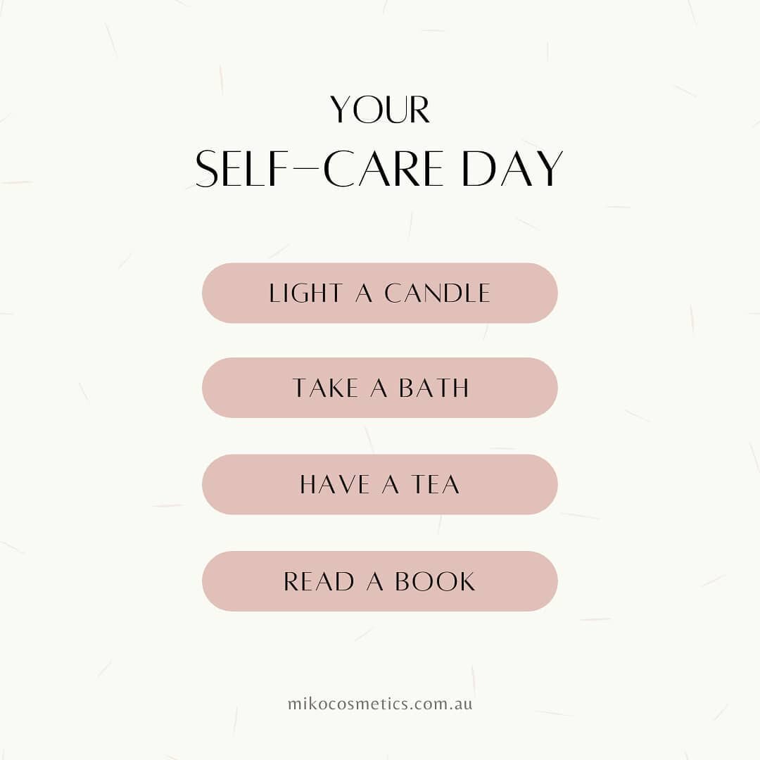 Here&rsquo;s your self-care guide.&nbsp;💆🏼&zwj;♀️